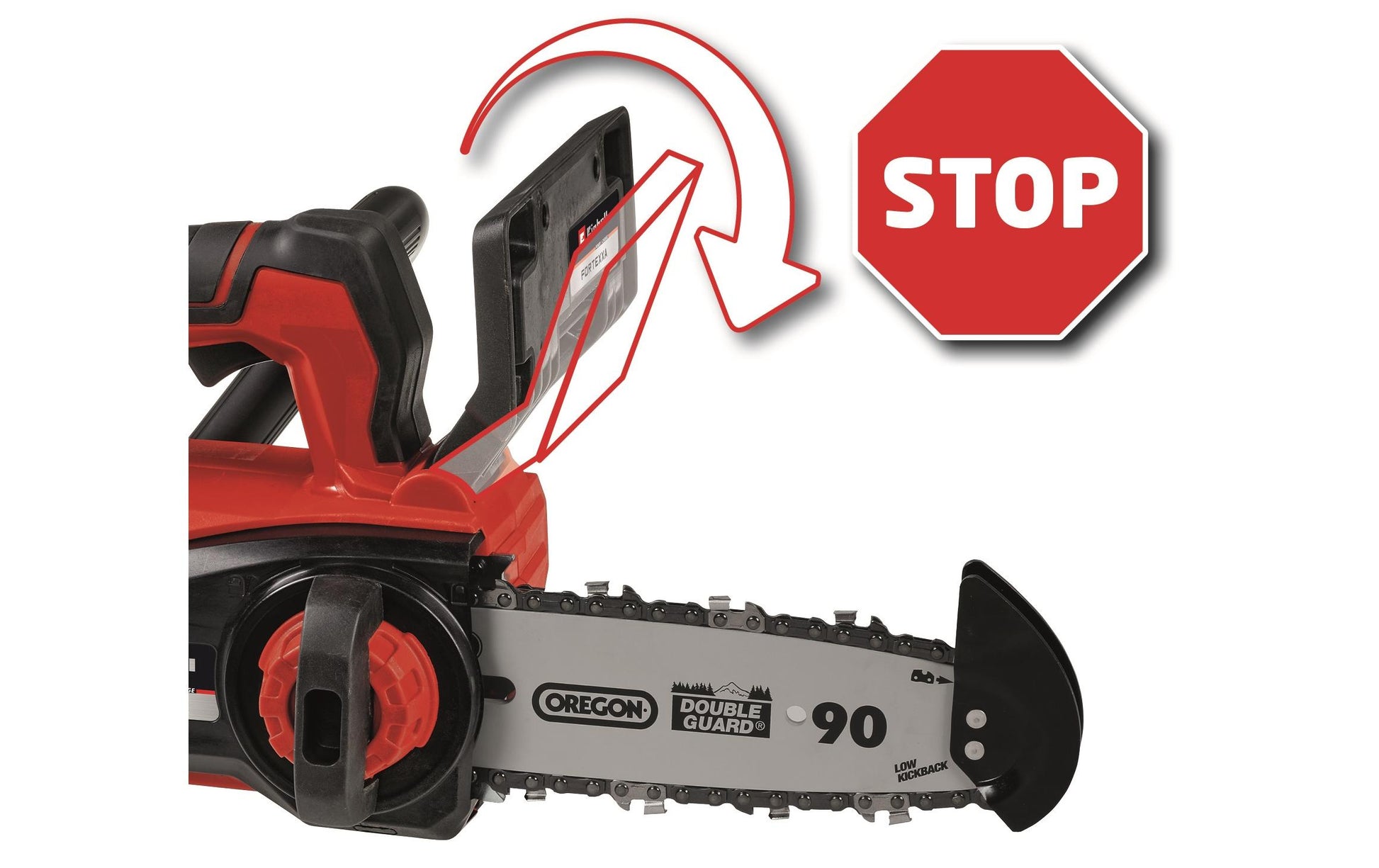 Einhell professional Einhell FORTEXXA 18/20 TH Akku-Kettensäge – Schwertlänge 200 mm – Solo – Power X-Change
