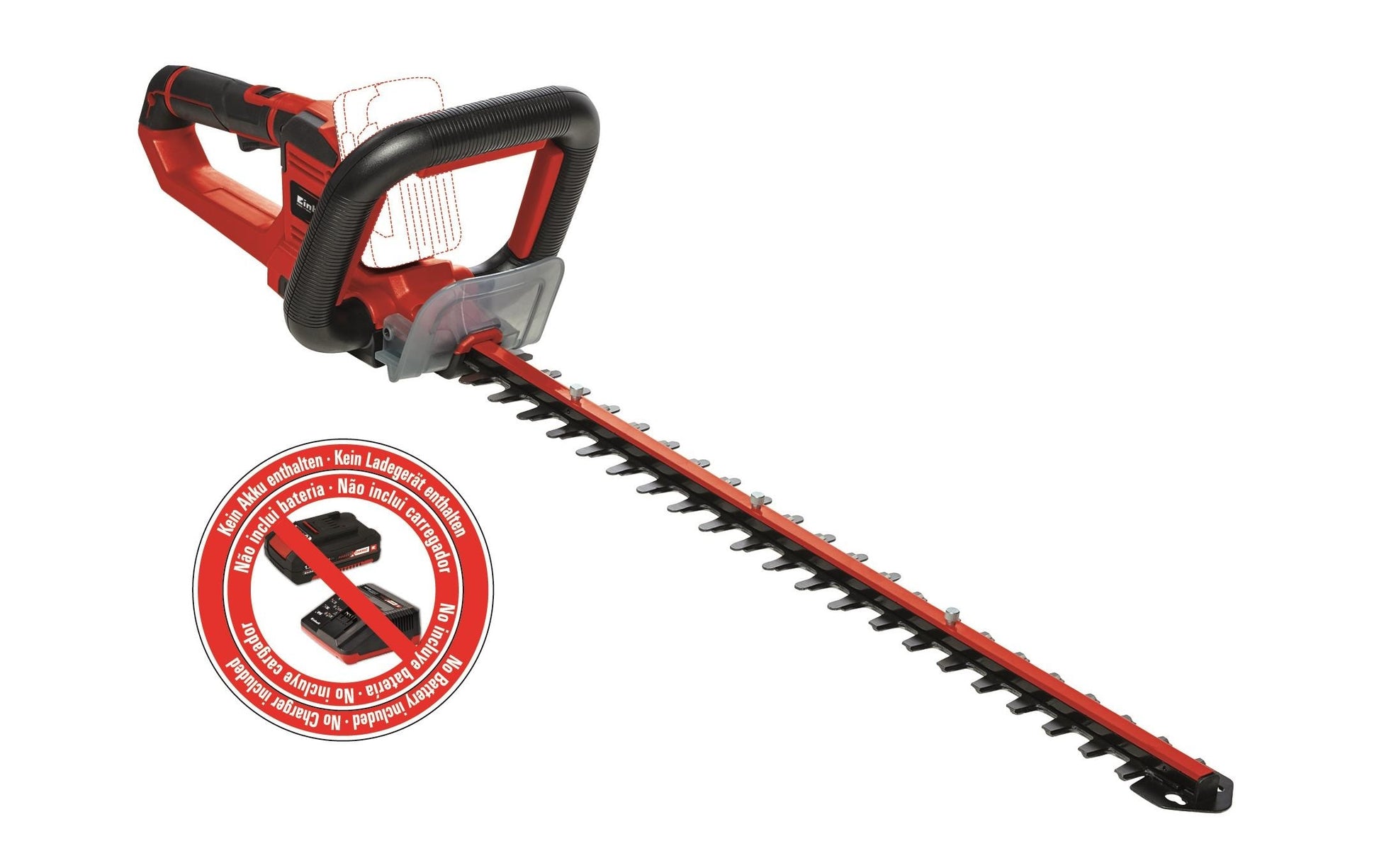 Einhell GE-CH 18/60 Li Akku-Heckenschere – 18 V – 670 mm Schwertlänge – Solo – Power X-Change