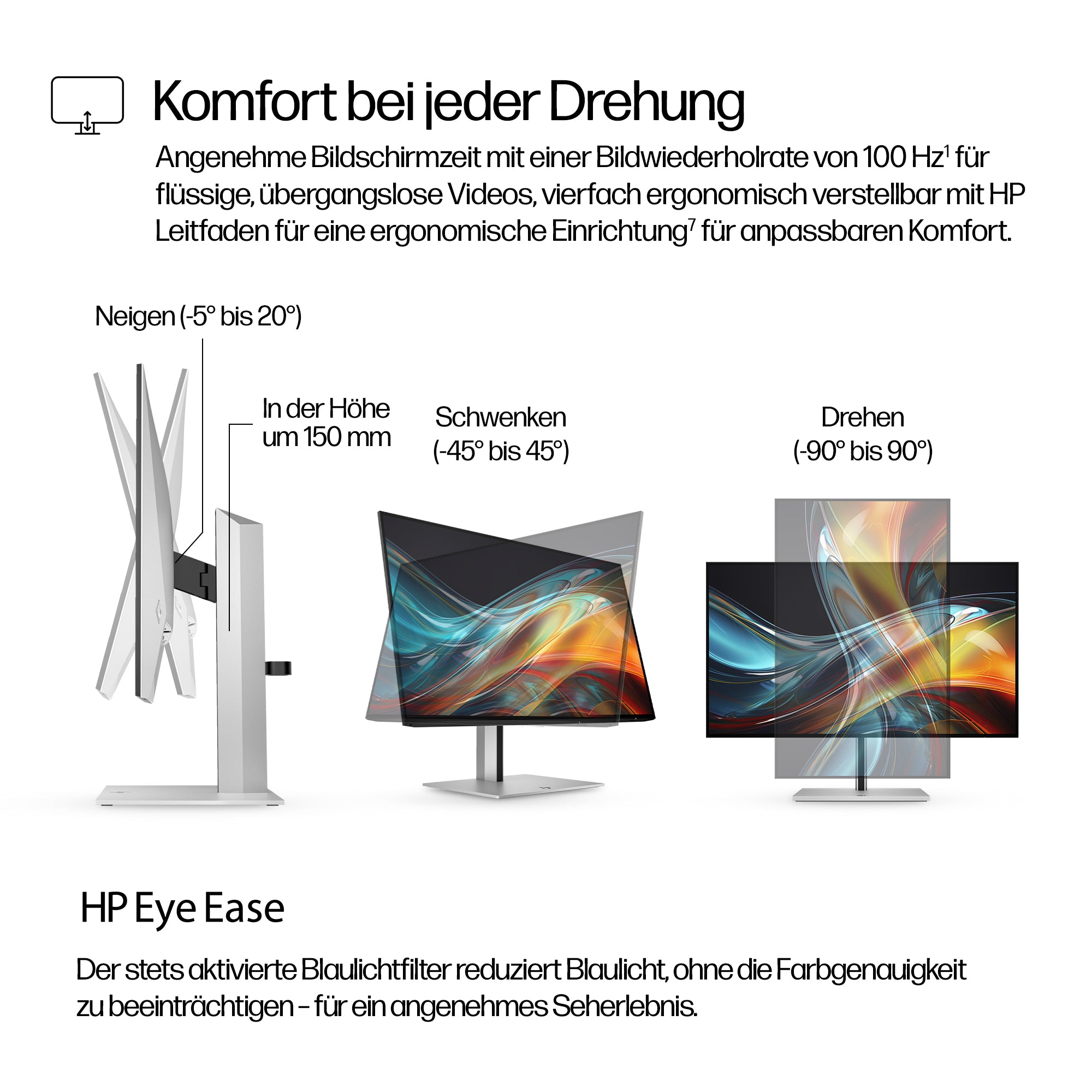 HP Series 7 Pro (724Pn) – Monitor, 24", 1920 × 1200 (WUXGA)