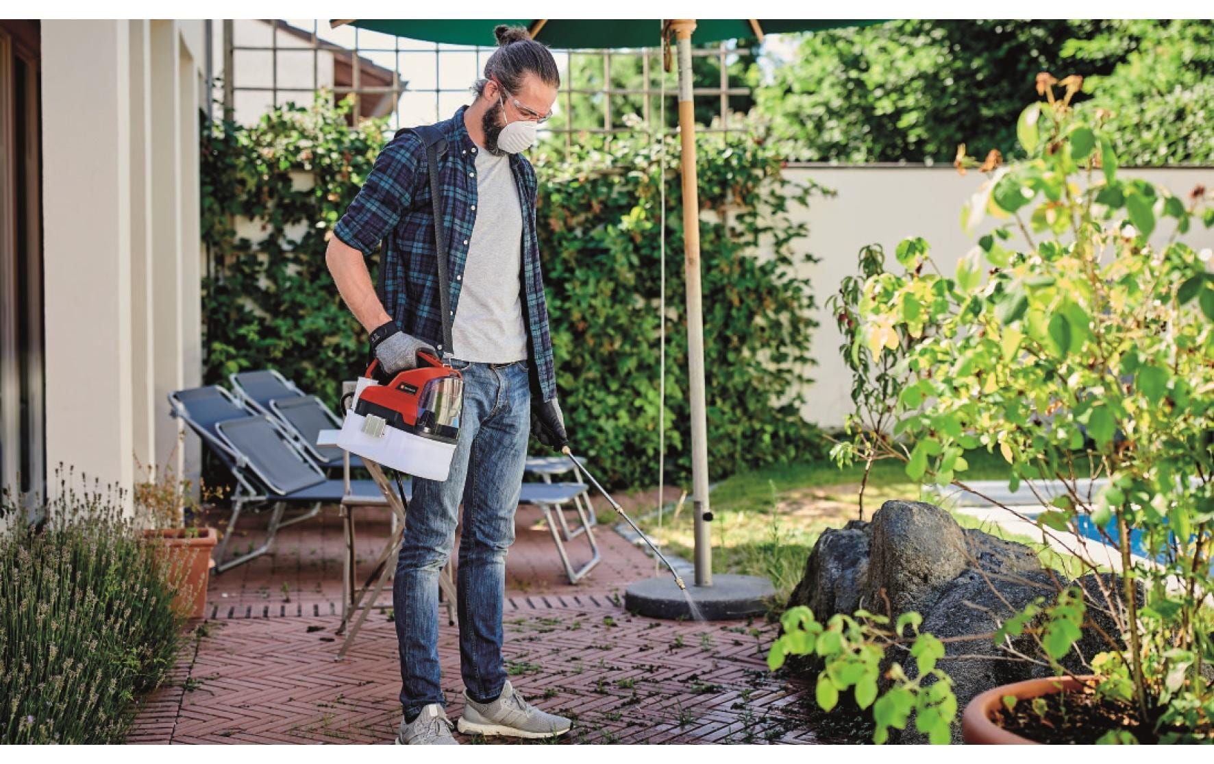 Einhell 18/35 Akku-Drucksprühgerät – 3,5 l – max. 2,5 bar – Solo