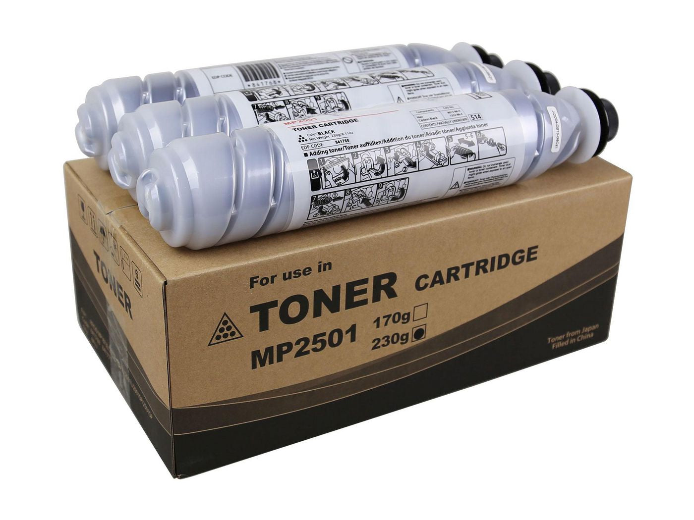 CoreParts Toner-Multipack – 12000 Seiten – für Ricoh MP1813L/MP2013L/MP2001L und andere