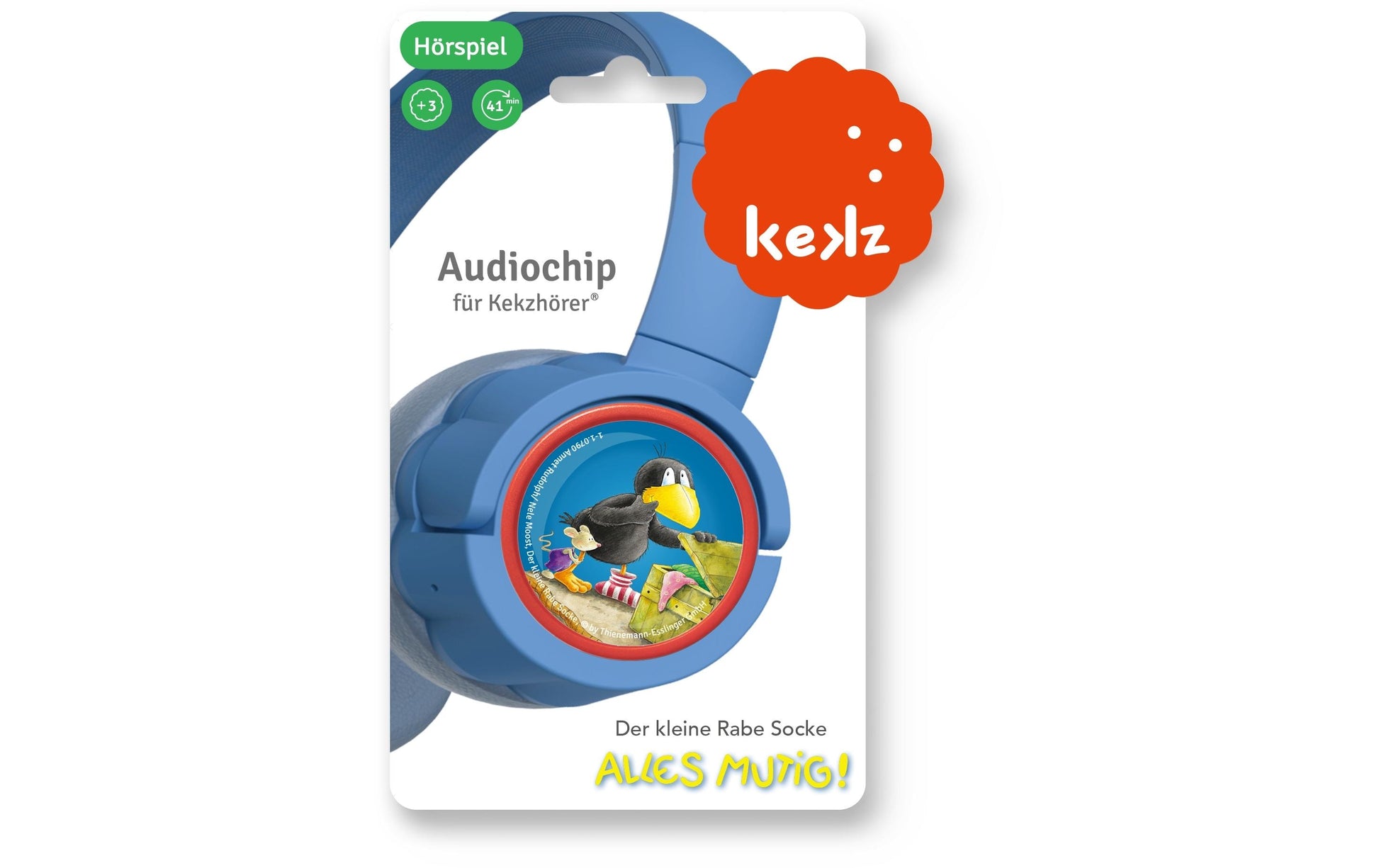 Kekz Kleine Rabe Socke – Audio-Chip – Hörbuch, Deutsch, 41 min – ab 3 Jahren