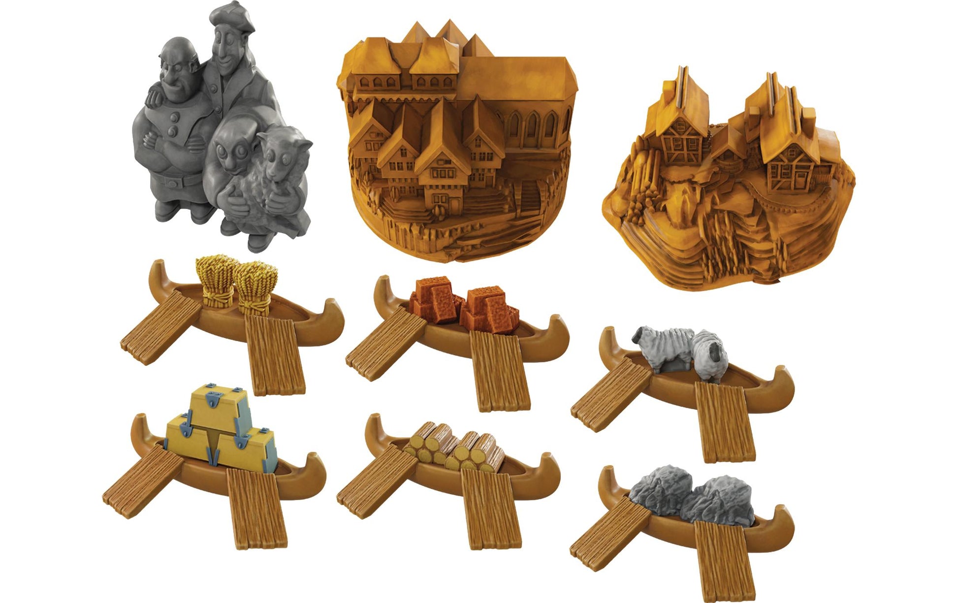 Kosmos CATAN 3D – Strategiespiel, 3–4 Spieler, ab 10 Jahren, 75 Min., FR