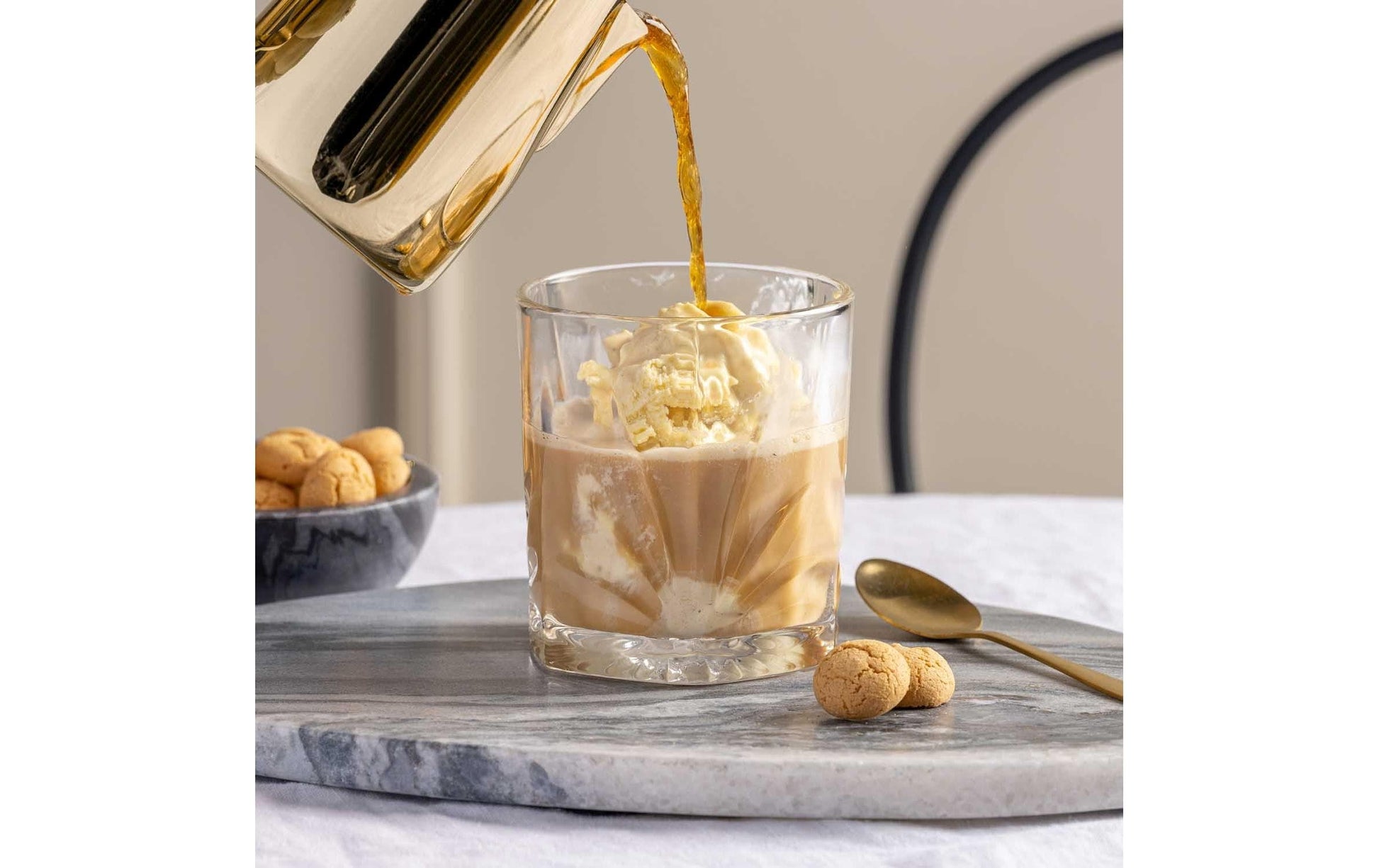 LEONARDO Whiskyglas Capri DOF – 4er Set, 330 ml, Ø 8,5 cm, H 9,5 cm, Glas, Transparent, spülmaschinenfest