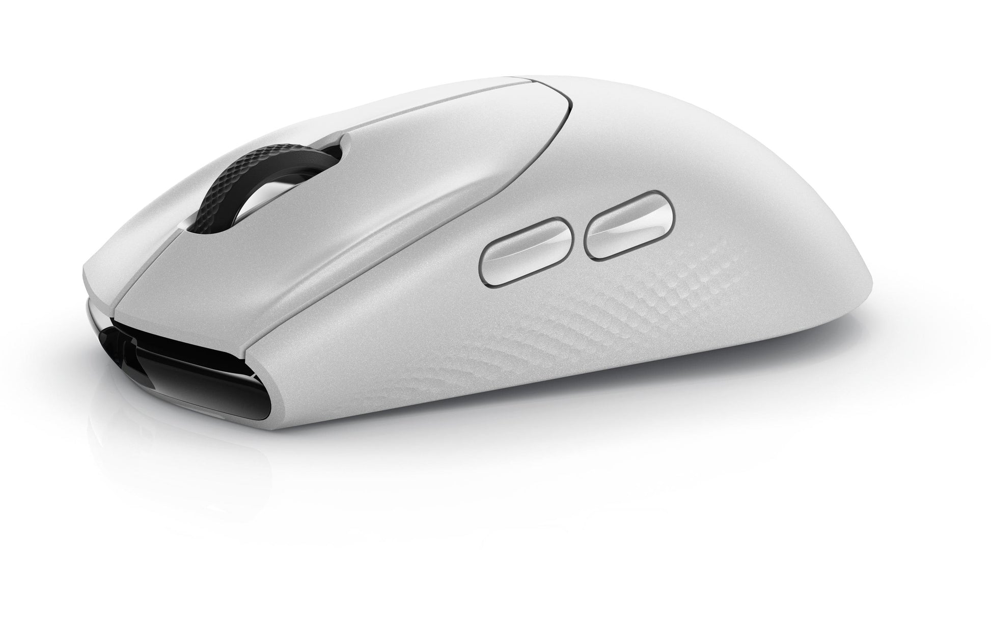 Alienware AW720M Lunar Light – Gaming-Maus – Kabellos (Bluetooth/2,4 GHz), 26000 DPI, RGB-Beleuchtung, Weiss