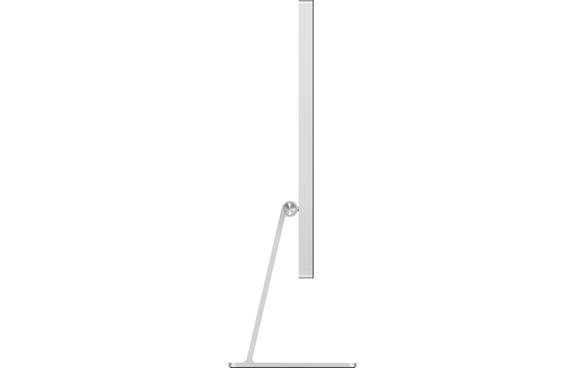 Apple Studio Display – Monitor, 27", 60 Hz, 600 cd/m², Webcam, 3× USB‑C, Thunderbolt 3, VESA 100 × 100, Silber