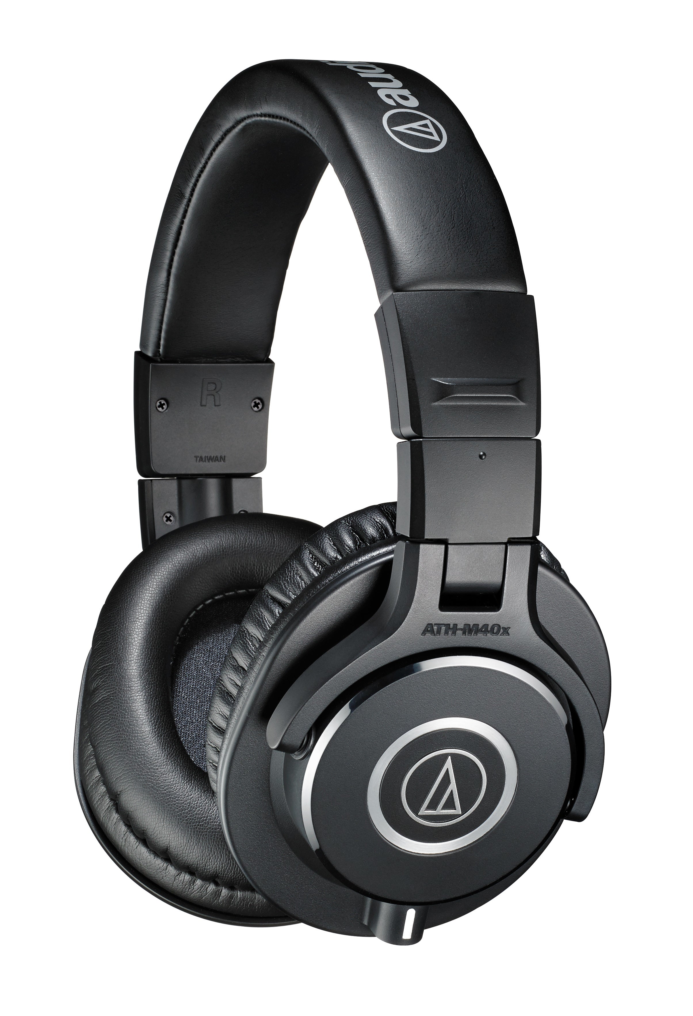 Audio-Technica ATH-M40x Over-Ear Kopfhörer – Kabel, 3,5 mm Klinke, Schwarz