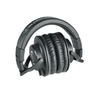 Audio-Technica ATH-M40x Over-Ear Kopfhörer – Kabel, 3,5 mm Klinke, Schwarz