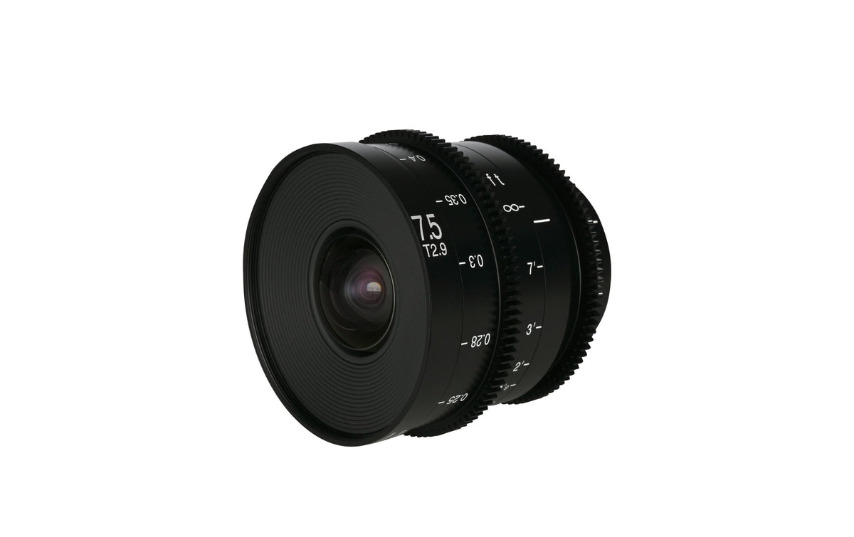 Laowa Zero-D S35 7,5 mm T/2.9 Cineobjektiv – Super35, Filter 77 mm – für Fujifilm X-Mount