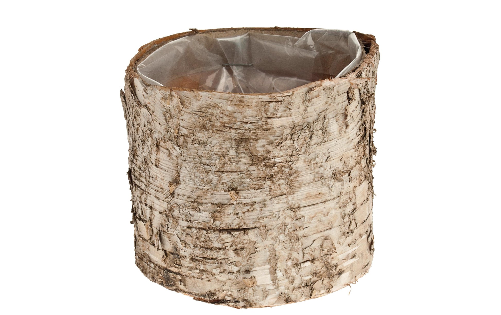 Opiflor Pflanztopf – Ø 10 × 9 cm – Birke, natur – 4-teilig