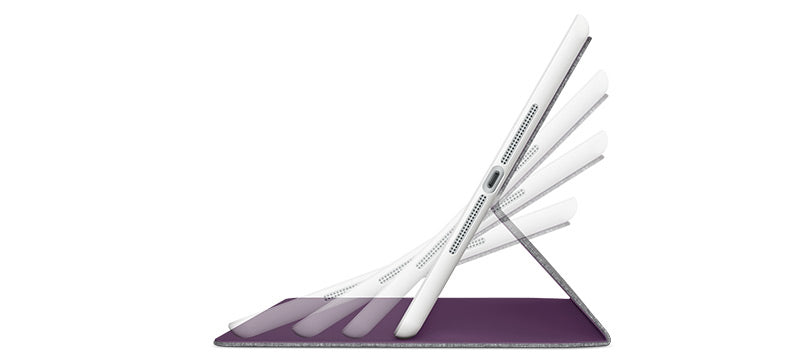 Logitech Hinge Folio – iPad Air 25,4 cm (10 Zoll), Braun