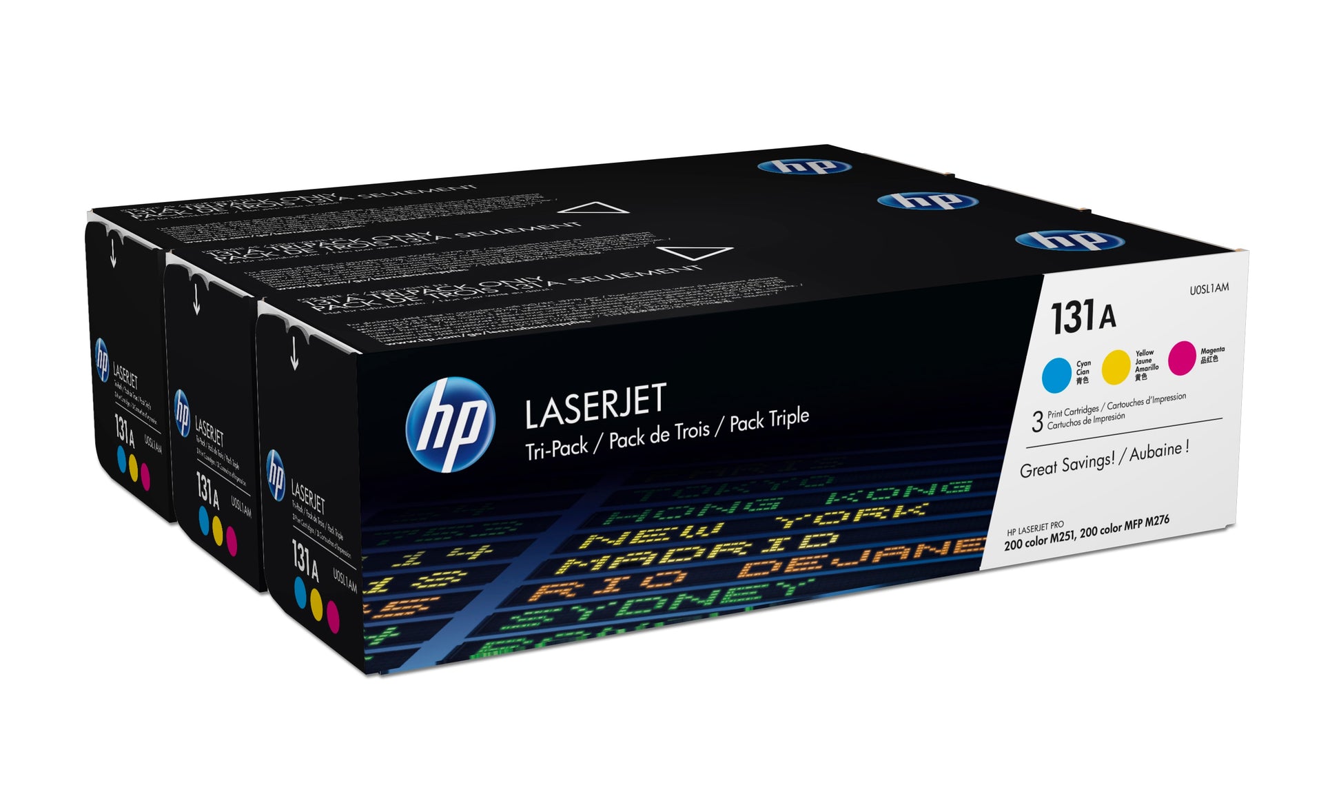HP Toner-Multipack 131A/U0SL1AM – BK/C/M/Y