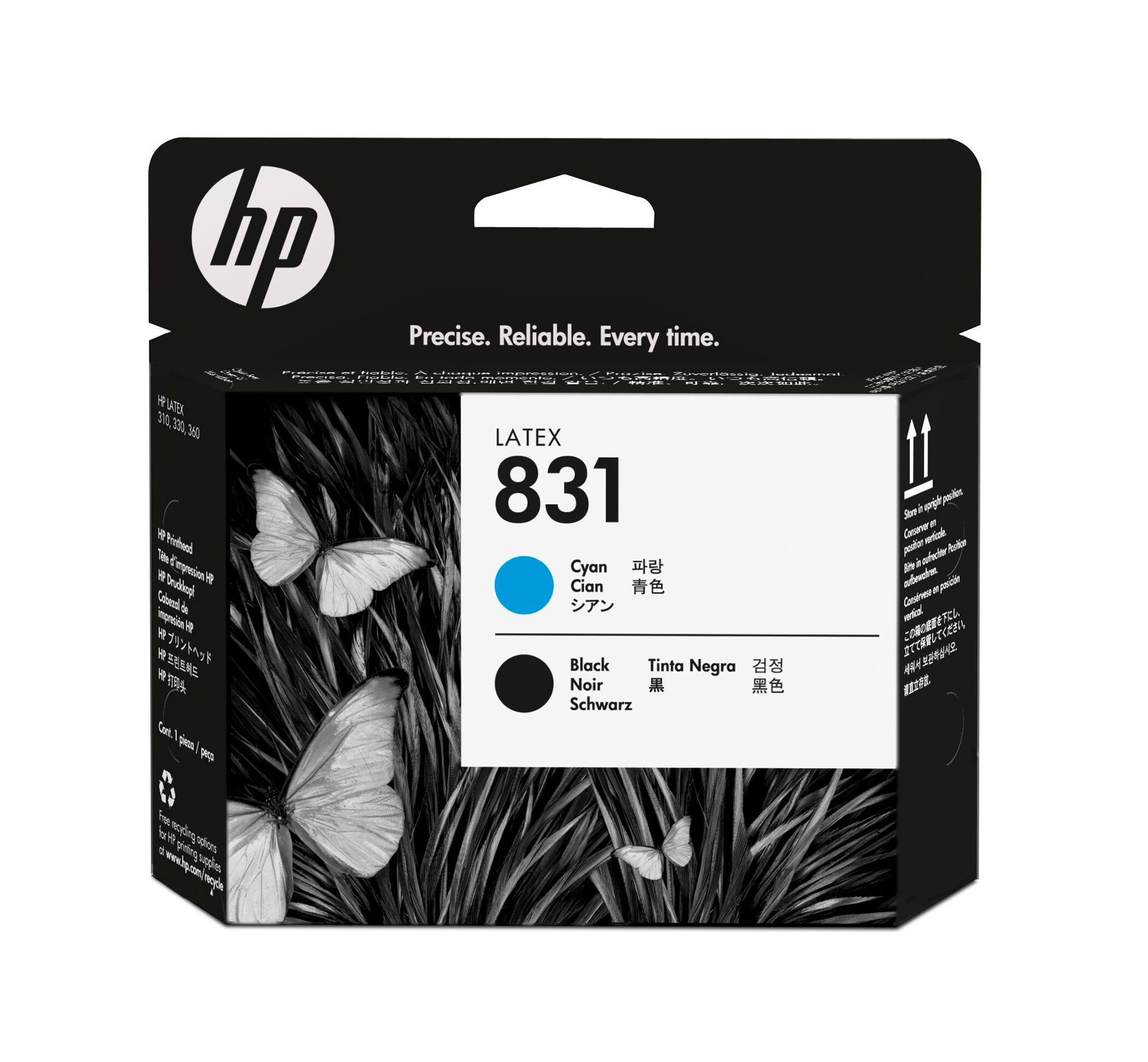 HP 831 Druckkopf Schwarz/Cyan – für Latex 110/Latex 310/Latex 330