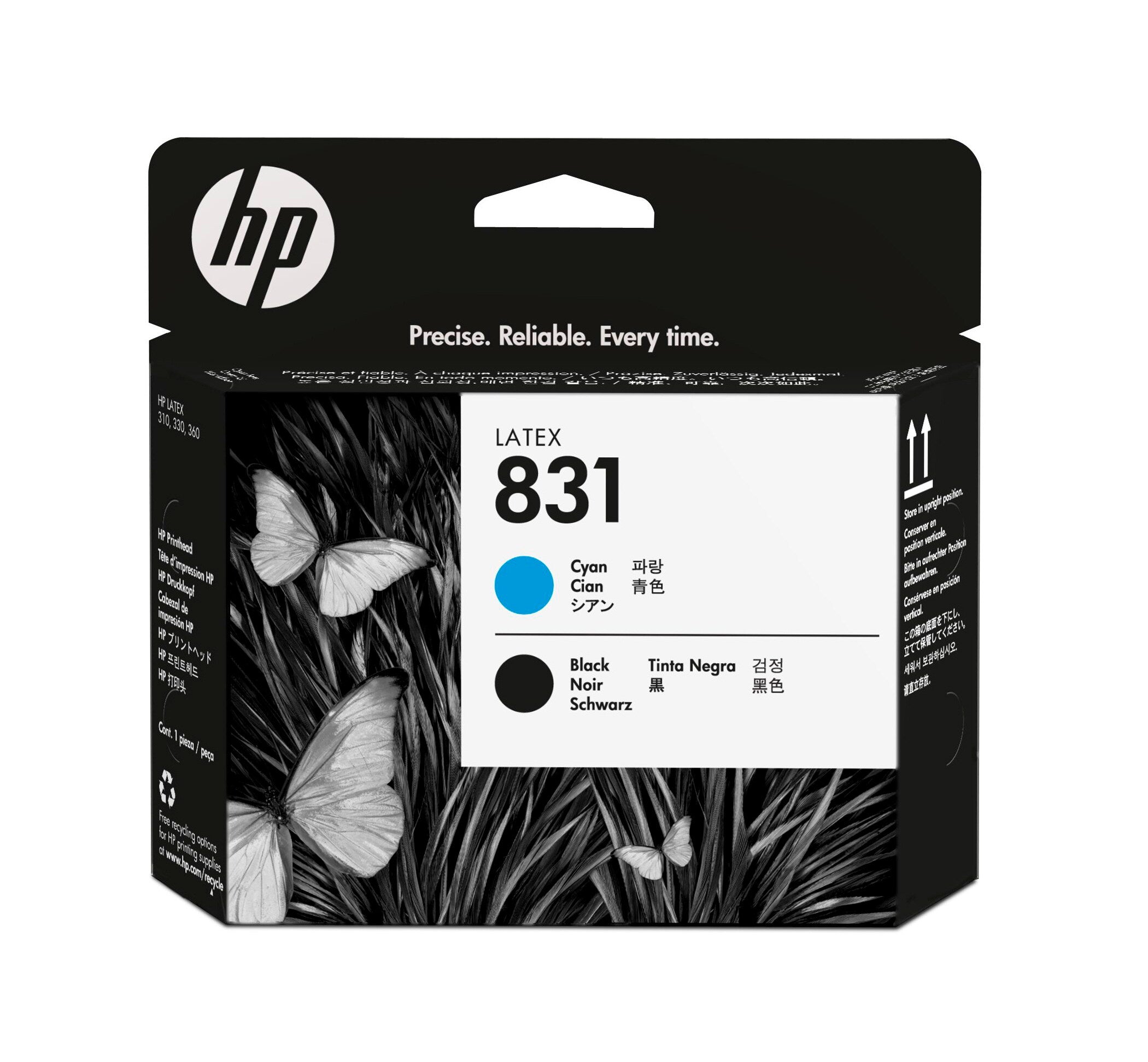 HP 831 Druckkopf Schwarz/Cyan – für Latex 110/Latex 310/Latex 330