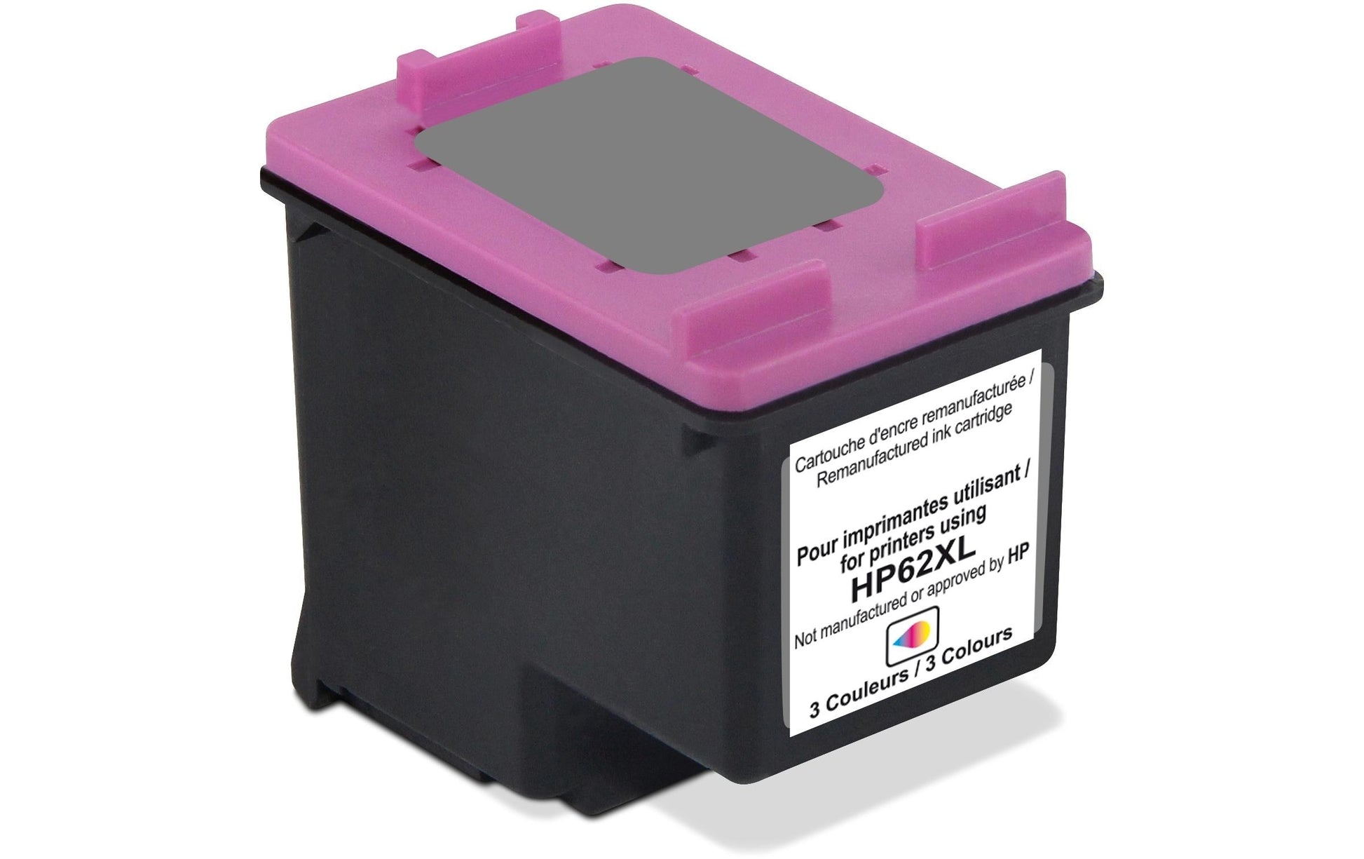 Generic ink Tintenpatrone 62XL (C2P07AE), Magenta, XL, 415 Seiten, 18 ml, kompatibel – für HP ENVY 5642