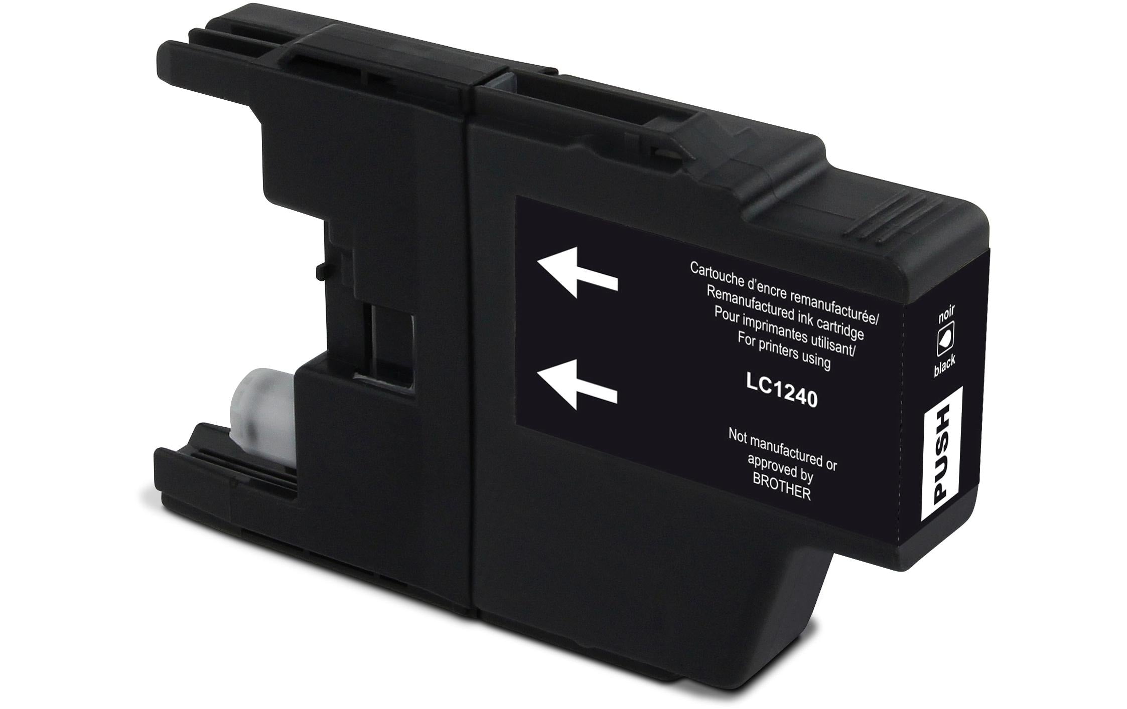 Generic ink LC1240BK Schwarz Tintenpatrone (Kompatibel) – 625 Seiten – für Brother MFC-J625DW