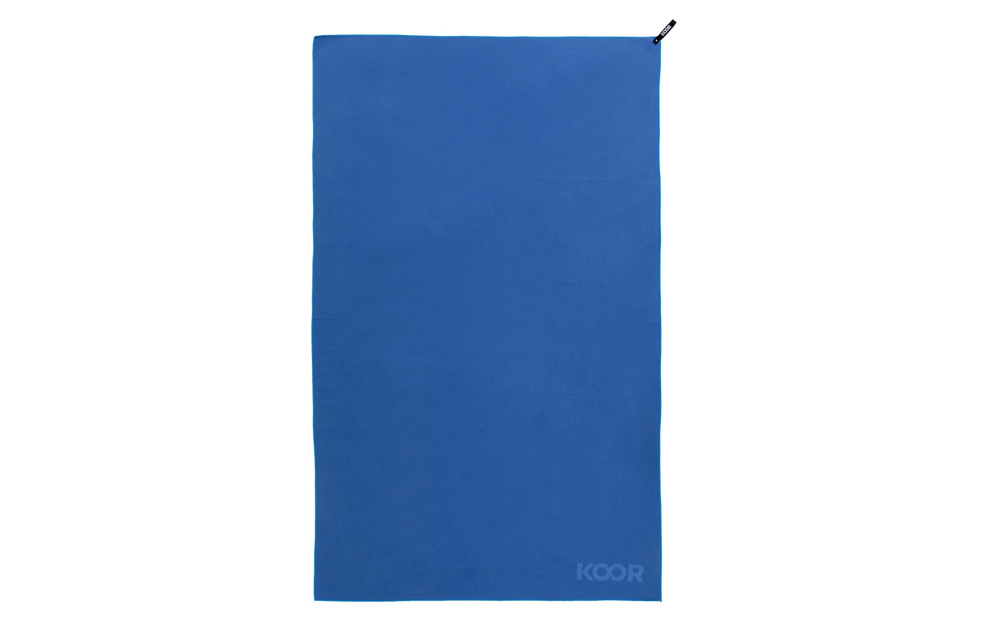 KOOR Duschtuch Silva – 105 × 180 cm, Blau, Polyester/Polyamid