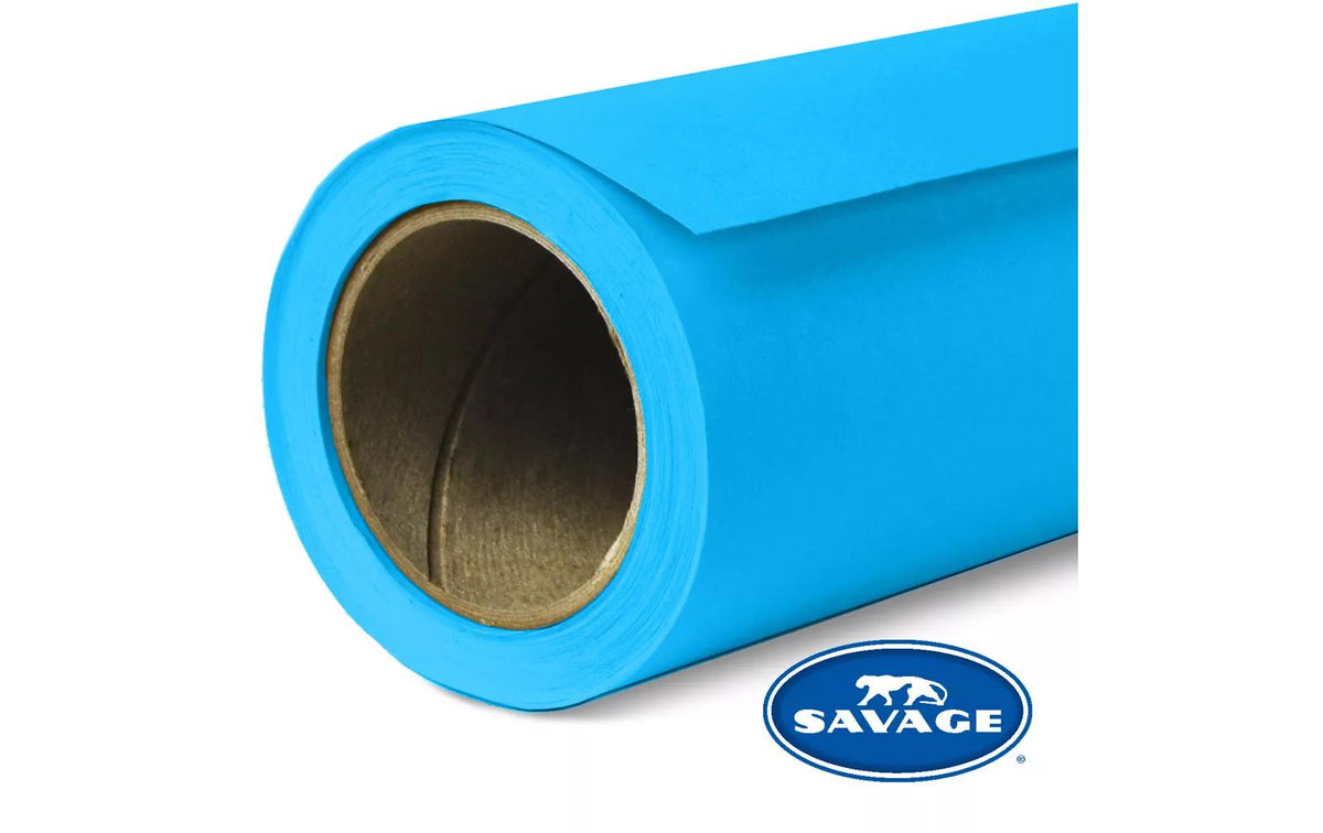 Savage Universal Hintergrundpapier – 2720 × 11000 mm, 145 g – Blue Jay