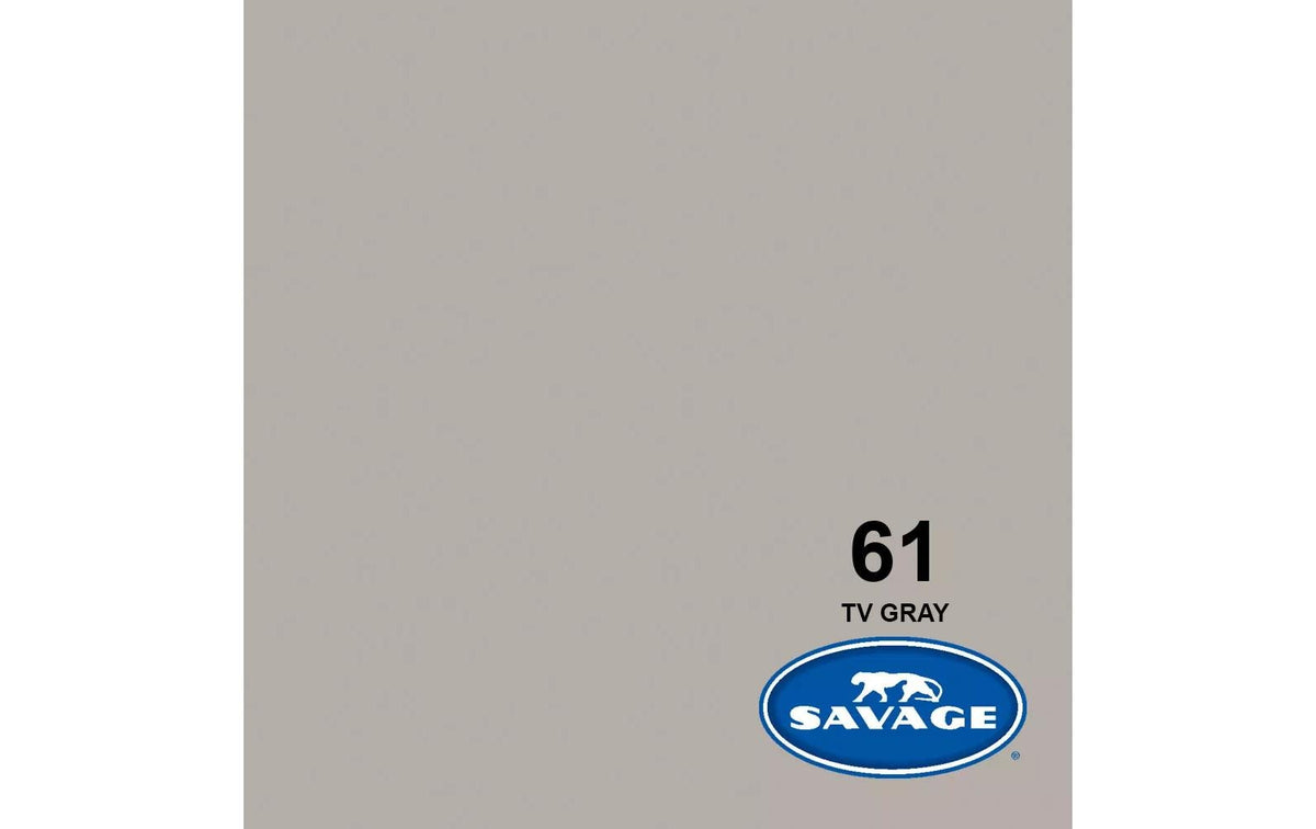 Savage Universal Savage Nahtloses Hintergrundpapier 2,72 × 11 m – TV Grau, 145 g