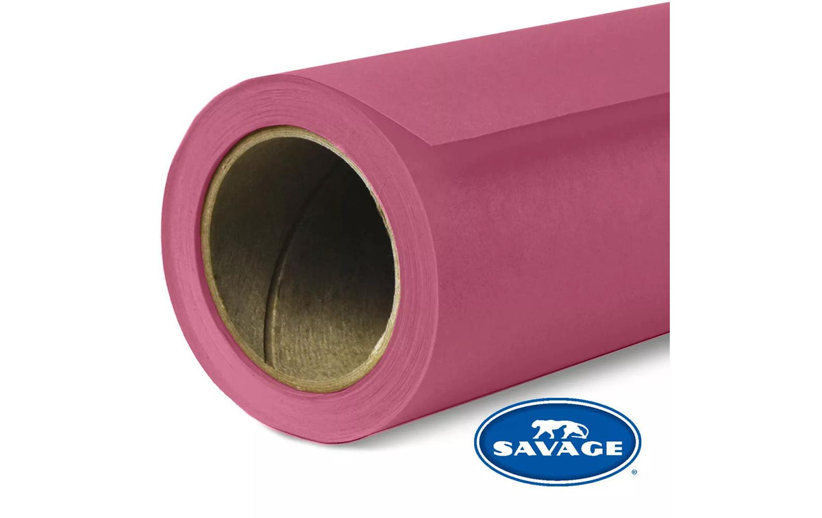 Savage Universal Savage Ruby Hintergrundpapier – 2,72 × 11 m, 145 g – Rosa