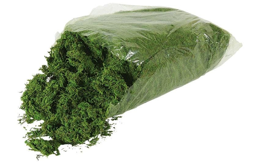 Dekomat Dekostoff, getrocknetes Islandmoos, Grün, 1,0 kg