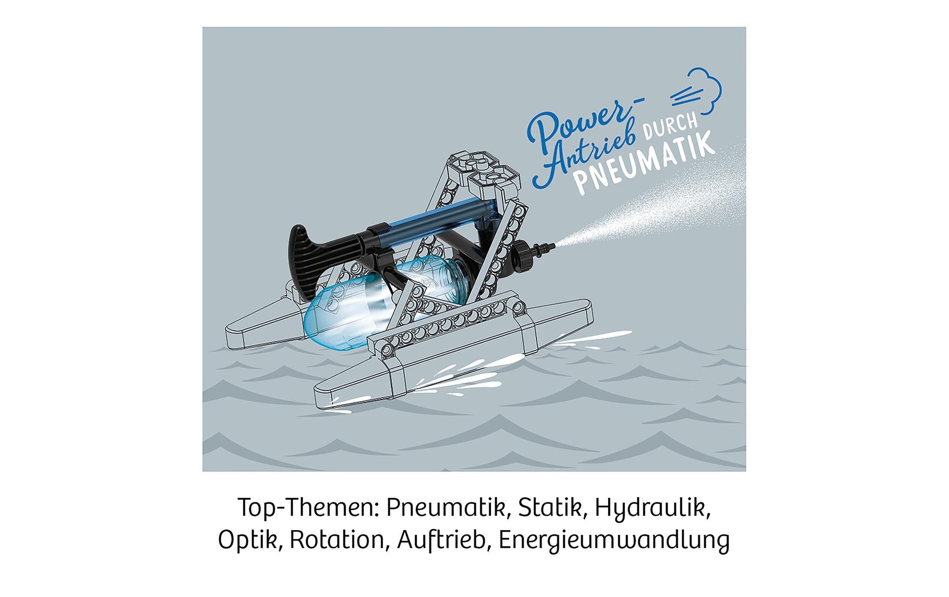 Kosmos Experimentier-Bausatz – Der Grosse Technik Workshop, 260 Teile, ab 10 Jahren