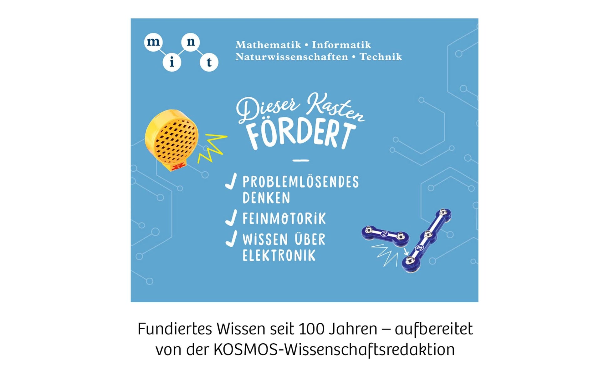 Kosmos Experimentier-Bausatz – Easy Elektro BIG FUN, mit FM-Radio- und Sound-Modul, ab 8 Jahren