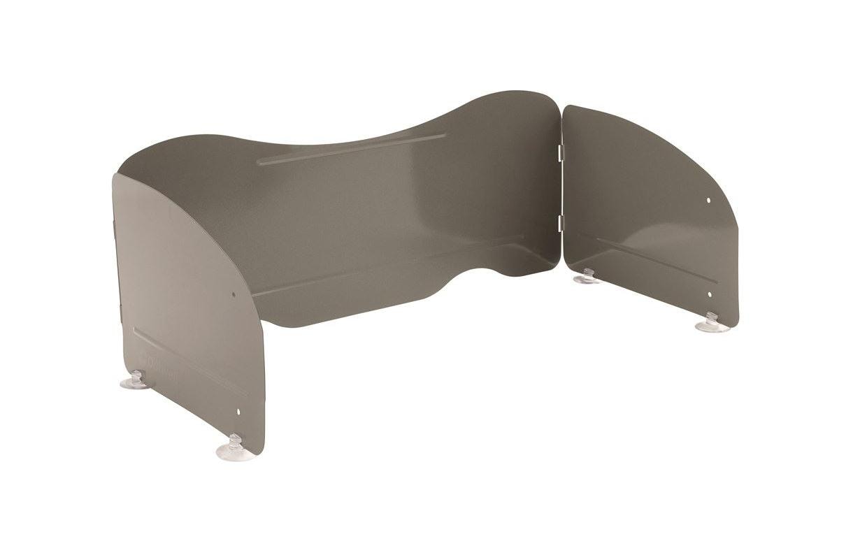 Outwell Windschutz 61 × 33 × 25 cm, Edelstahl, dunkelgrau