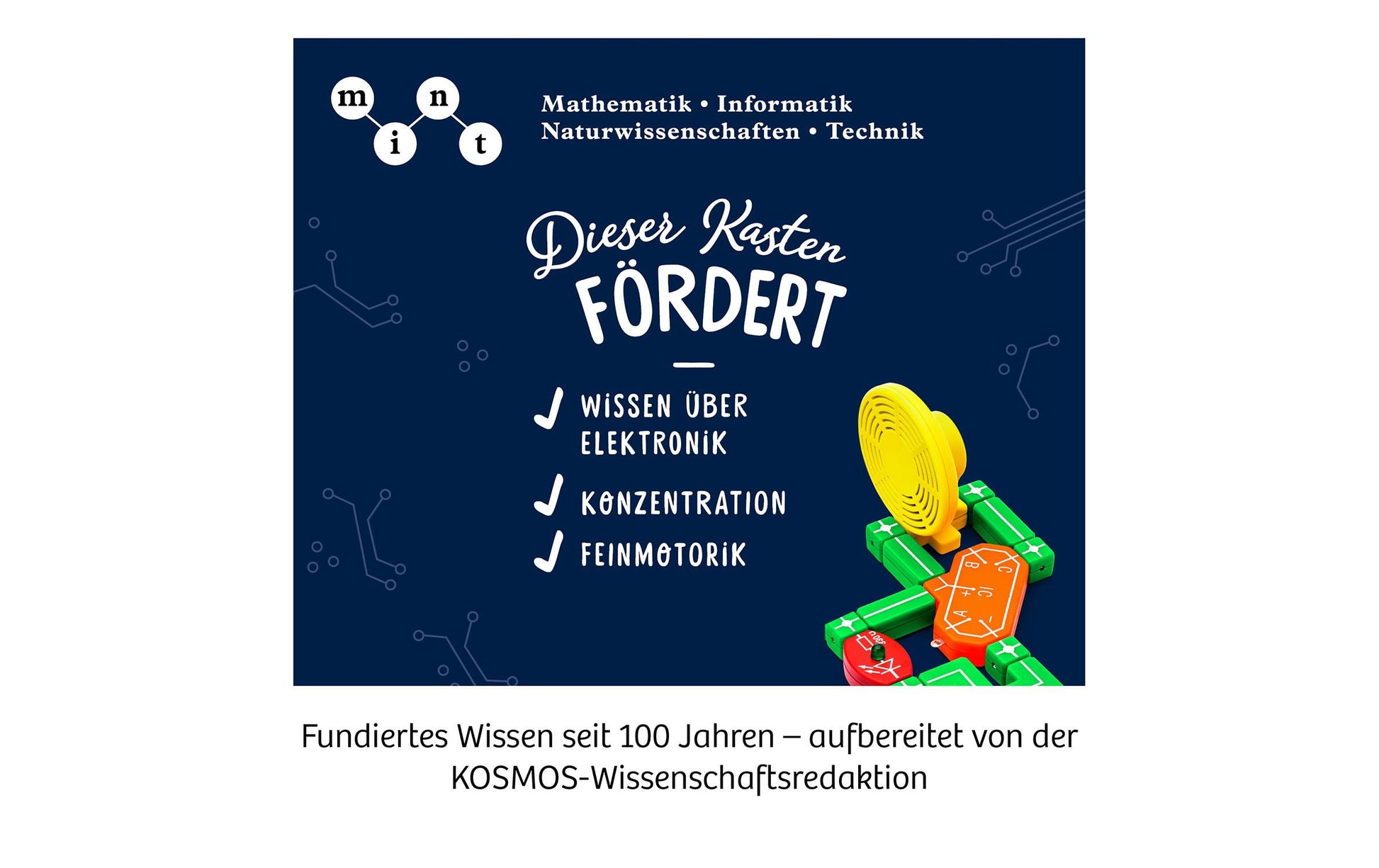 Kosmos Elektronischer Bausatz – Der grosse Elektro-Workshop, Batteriebetrieben, ab 10 Jahren