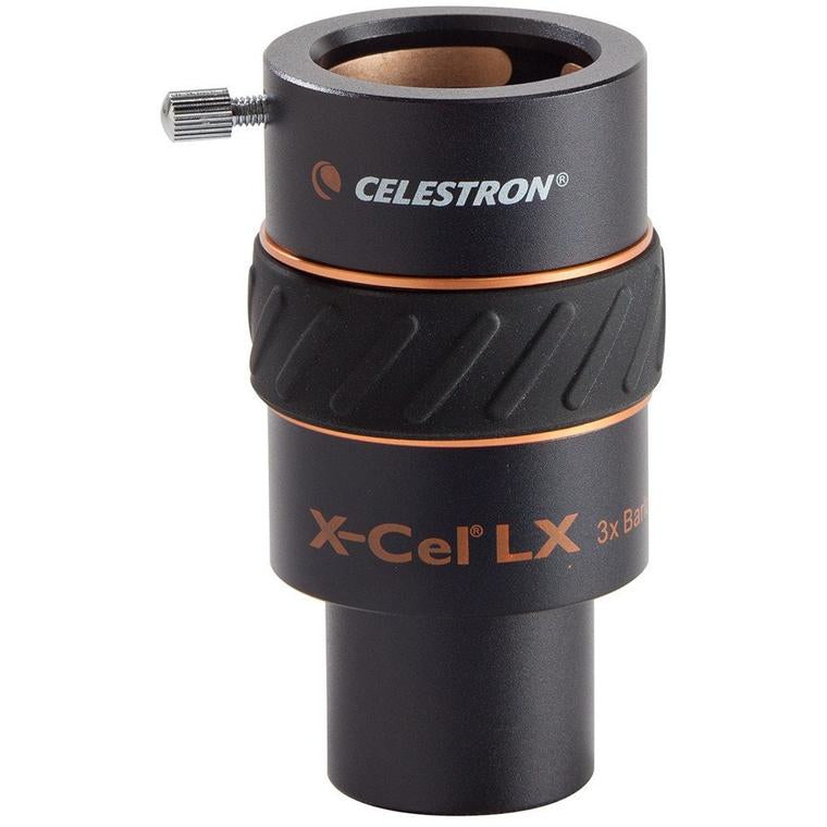 Celestron X-Cel LX 3× Barlow-Linse – 1,25" – für 1,25" Okulare
