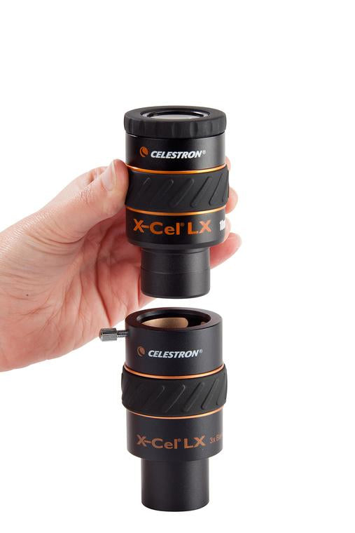 Celestron X-Cel LX 3× Barlow-Linse – 1,25" – für 1,25" Okulare