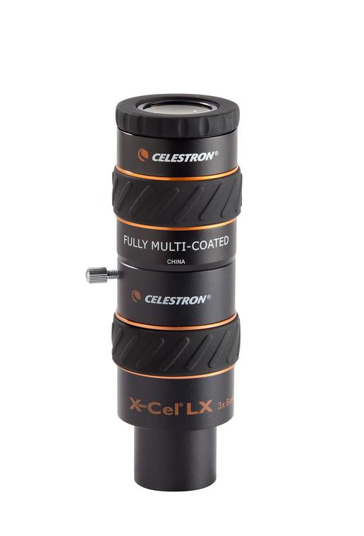 Celestron X-Cel LX 3× Barlow-Linse – 1,25" – für 1,25" Okulare