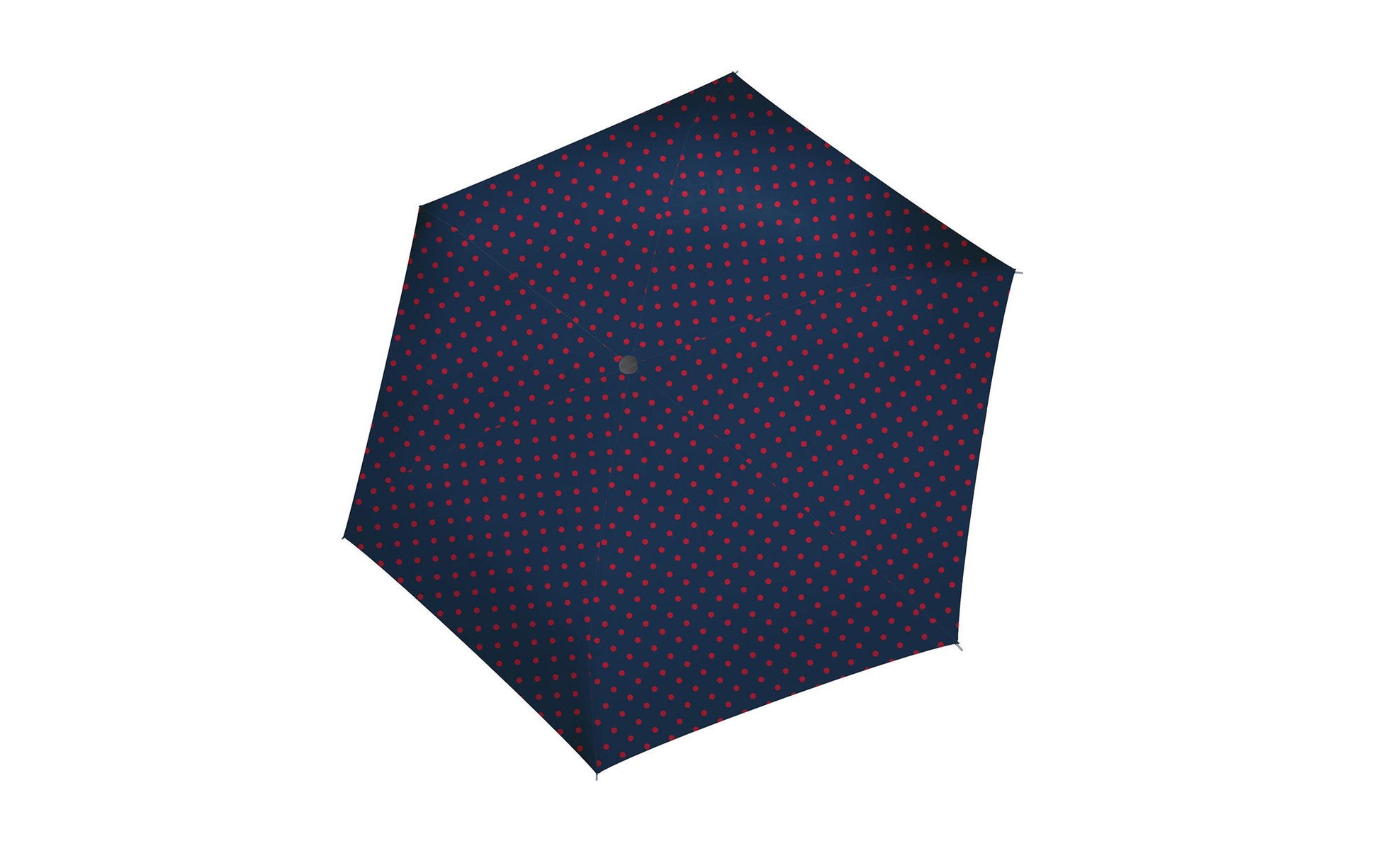 Reisenthel Taschenschirm pocket mini – Ø 97 cm, L 25 cm – Mixed Dots Rot – robust – Polyester – amfori BSCI