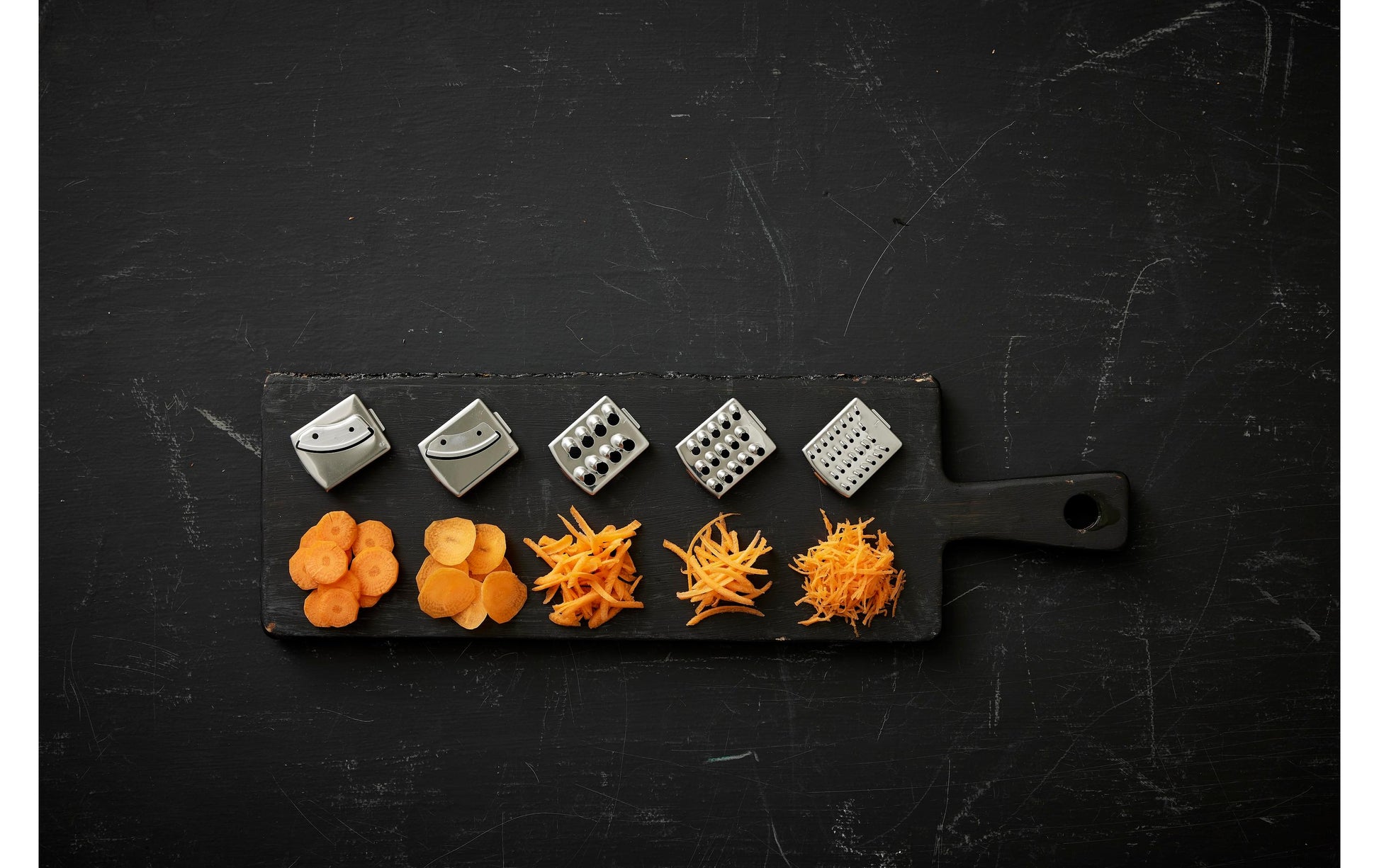 Bamix Stabmixer-Aufsatz Zerkleinerer SliceSy – für Stabmixer, Kunststoff, Schwarz