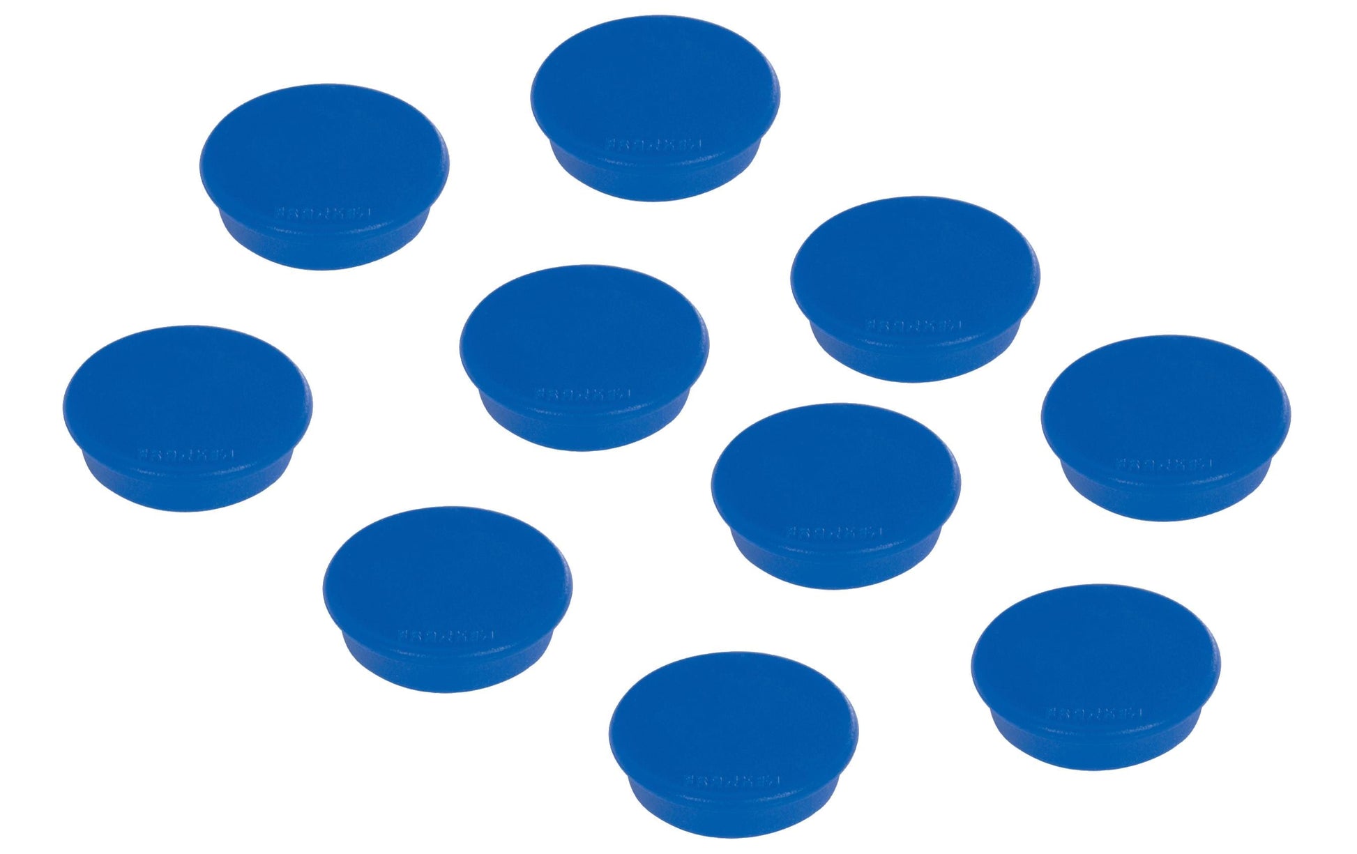 Franken Tafelmagnete – Ø 32 mm, 10 Stk., blau