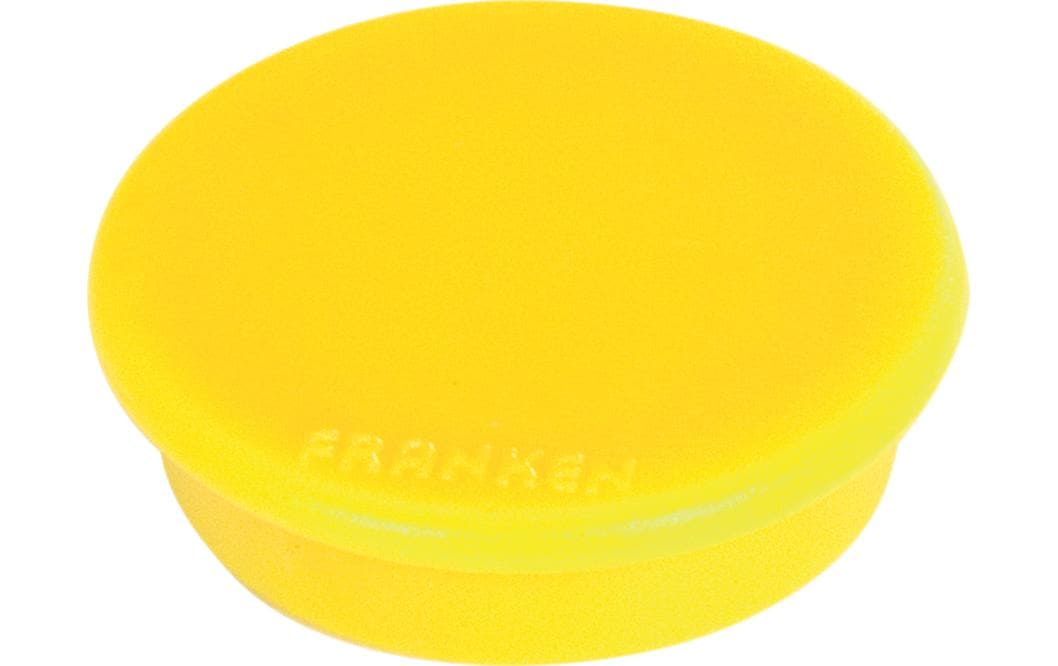 Franken Tafelmagnete – Ø 32 mm – 10 Stk. – gelb