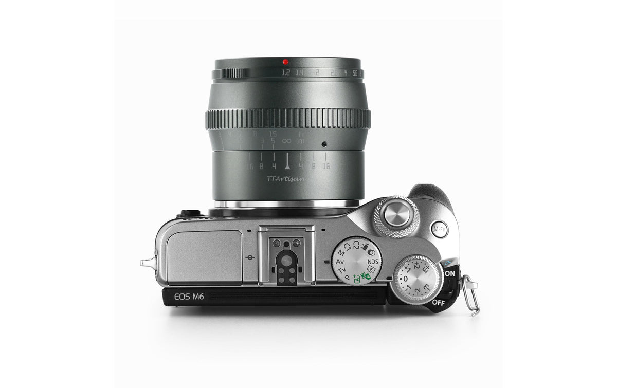 TTArtisan LT3-EM Objektiv Canon EF-M – 50 mm f/1.2 – Manuell, Filter 52 mm