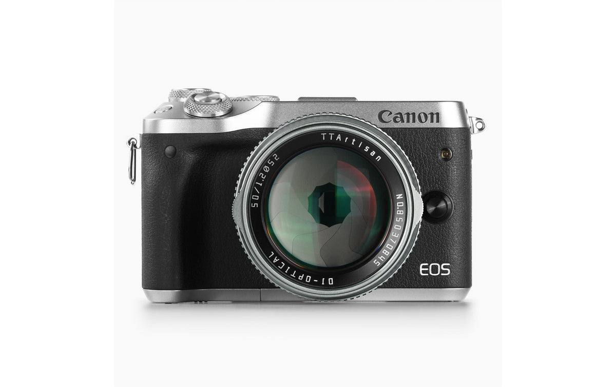 TTArtisan LT3-EM Objektiv Canon EF-M – 50 mm f/1.2 – Manuell, Filter 52 mm