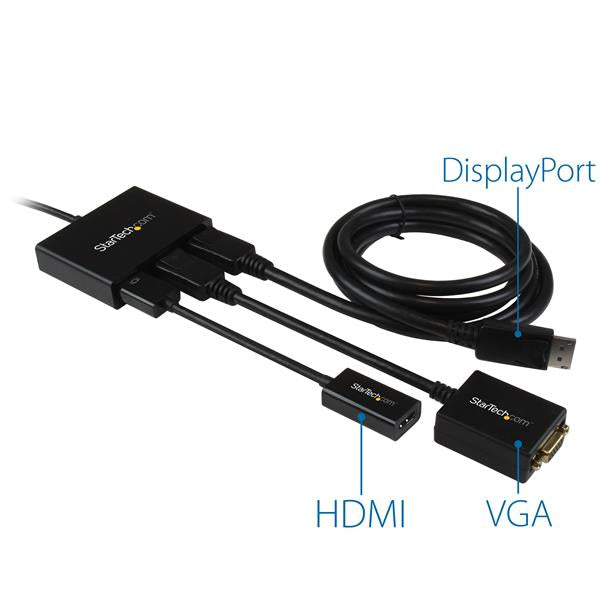 StarTech.com 3-Port DisplayPort 1.2 MST-Hub – DisplayPort-Adapter, 3 Port, DP 1.2, MST