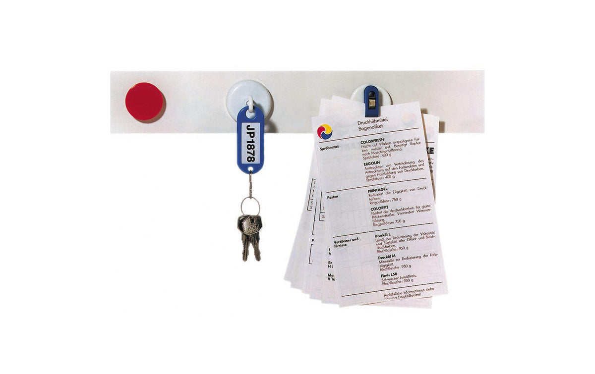Franken Magnetleiste – weiss – 500 × 50 mm – 10 Stück