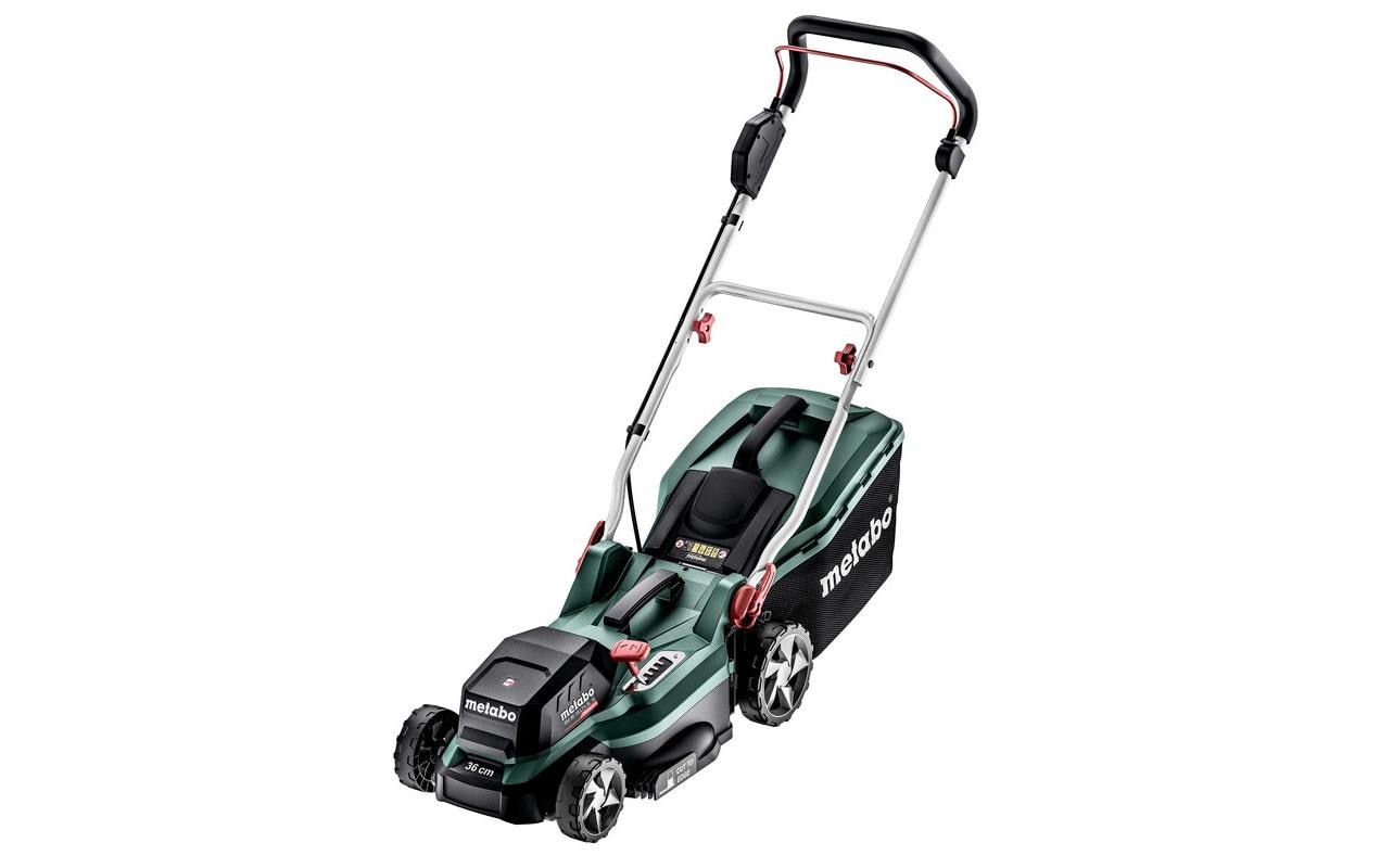 Metabo RM 36-18 LTX BL 36 Akku-Rasenmäher, bürstenlos – 18 V – Schnittbreite 36 cm – Solo – CAS