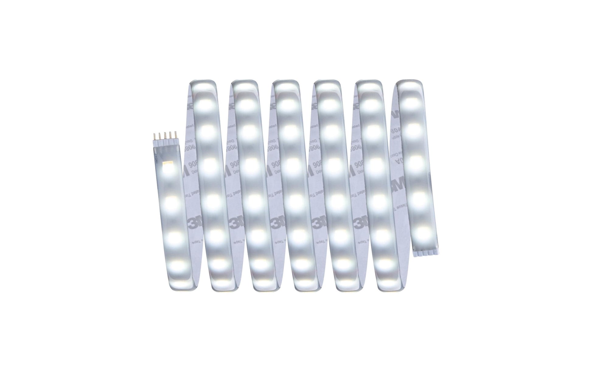 Paulmann LED-Strip MaxLED 500 – 2,5 m, 1375 lm, 16 W, 2700–6500 K, dimmbar, IP44, silber, beschichtet