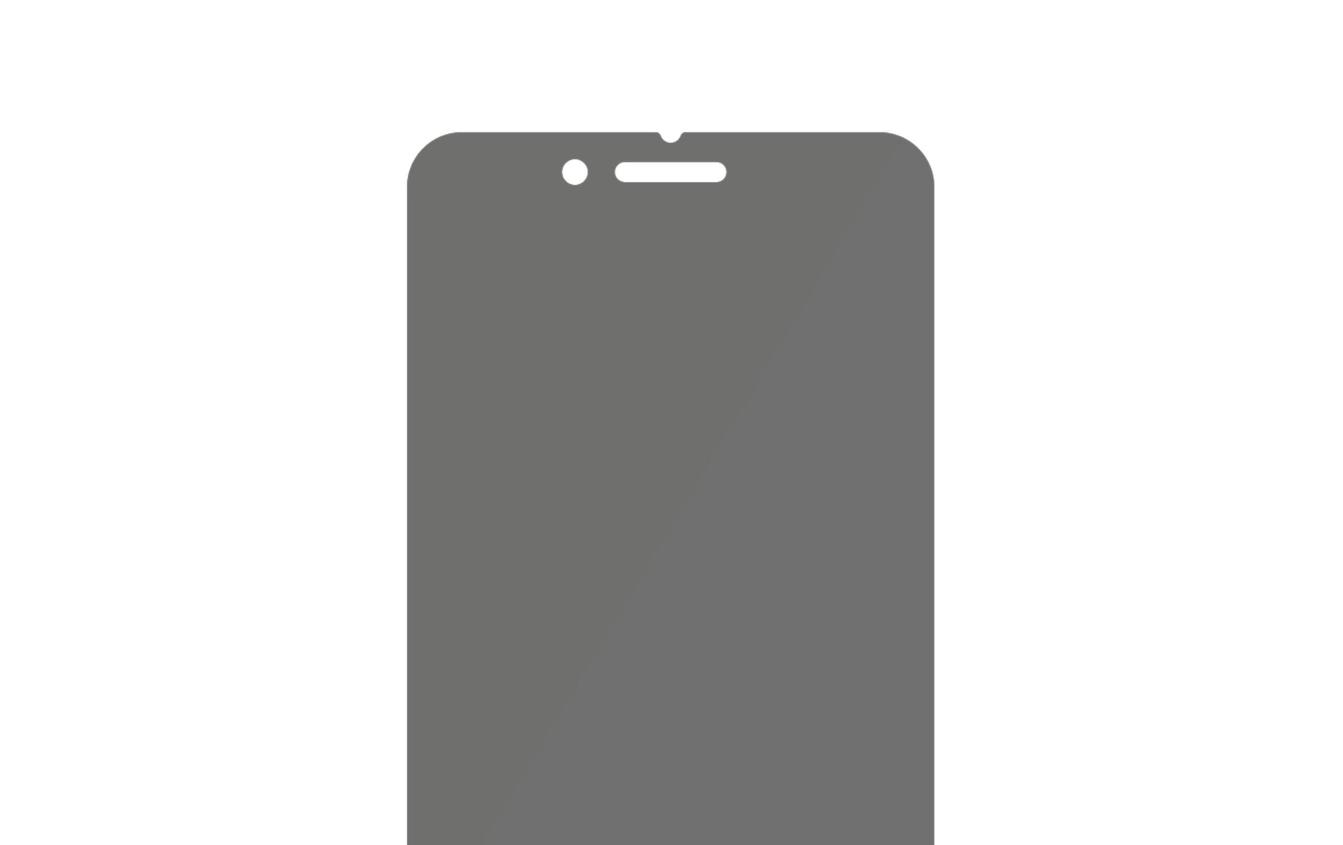 PanzerGlass Privacy-Filter (Panzerglas), Antibakteriell – für iPhone 6/6s/7 und andere