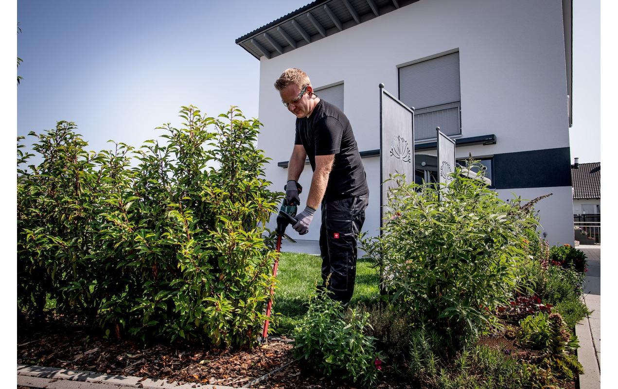 Metabo HS 18 LTX 55 Akku-Heckenschere – 18 V – 550 mm Schwert – 2×2,0 Ah & Ladegerät – CAS