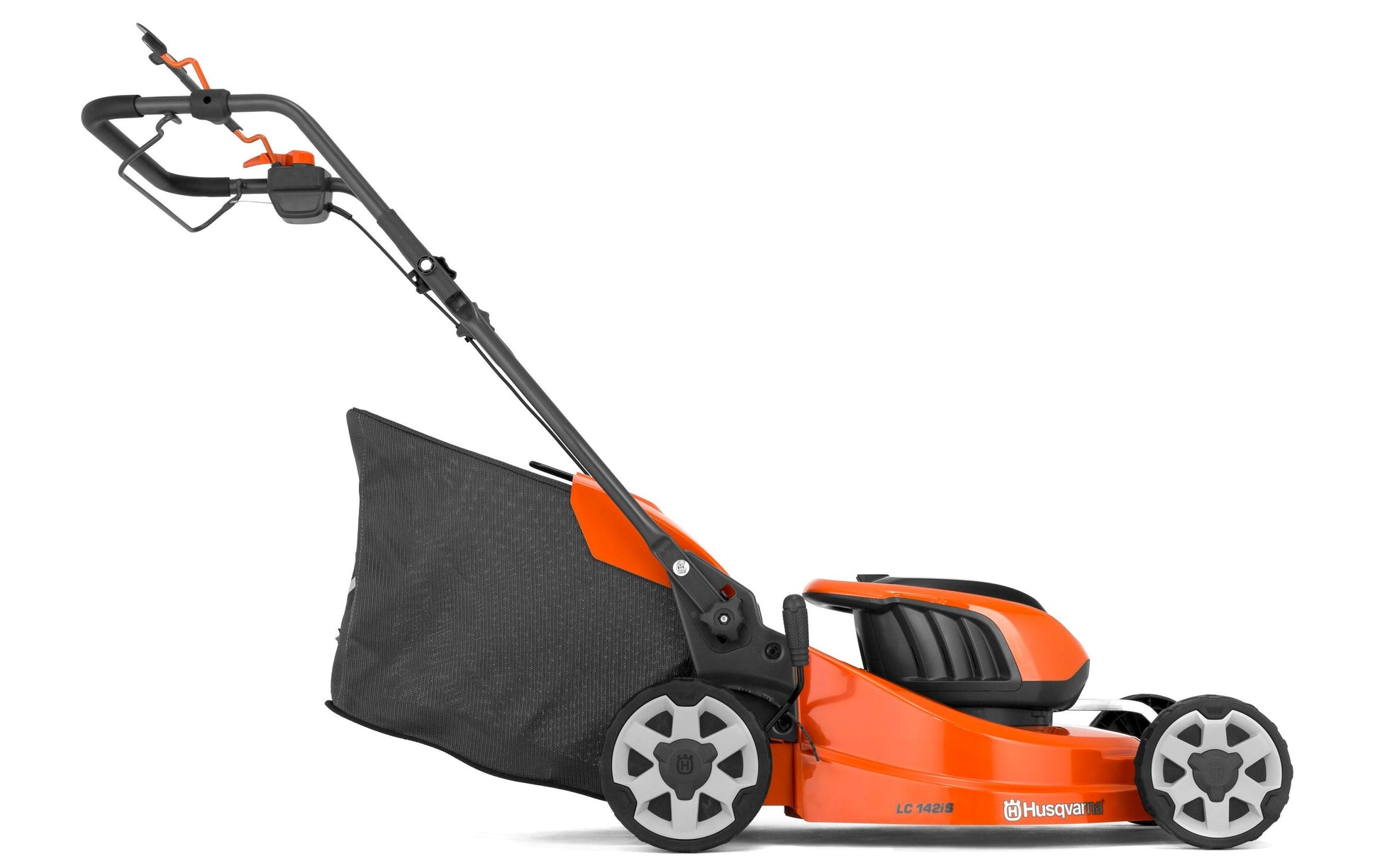 Husqvarna LC 142iS Kit Akku-Rasenmäher, bürstenlos – 36 V – Schnittbreite 42 cm – 50 l – 2×4,0 Ah & Ladegerät