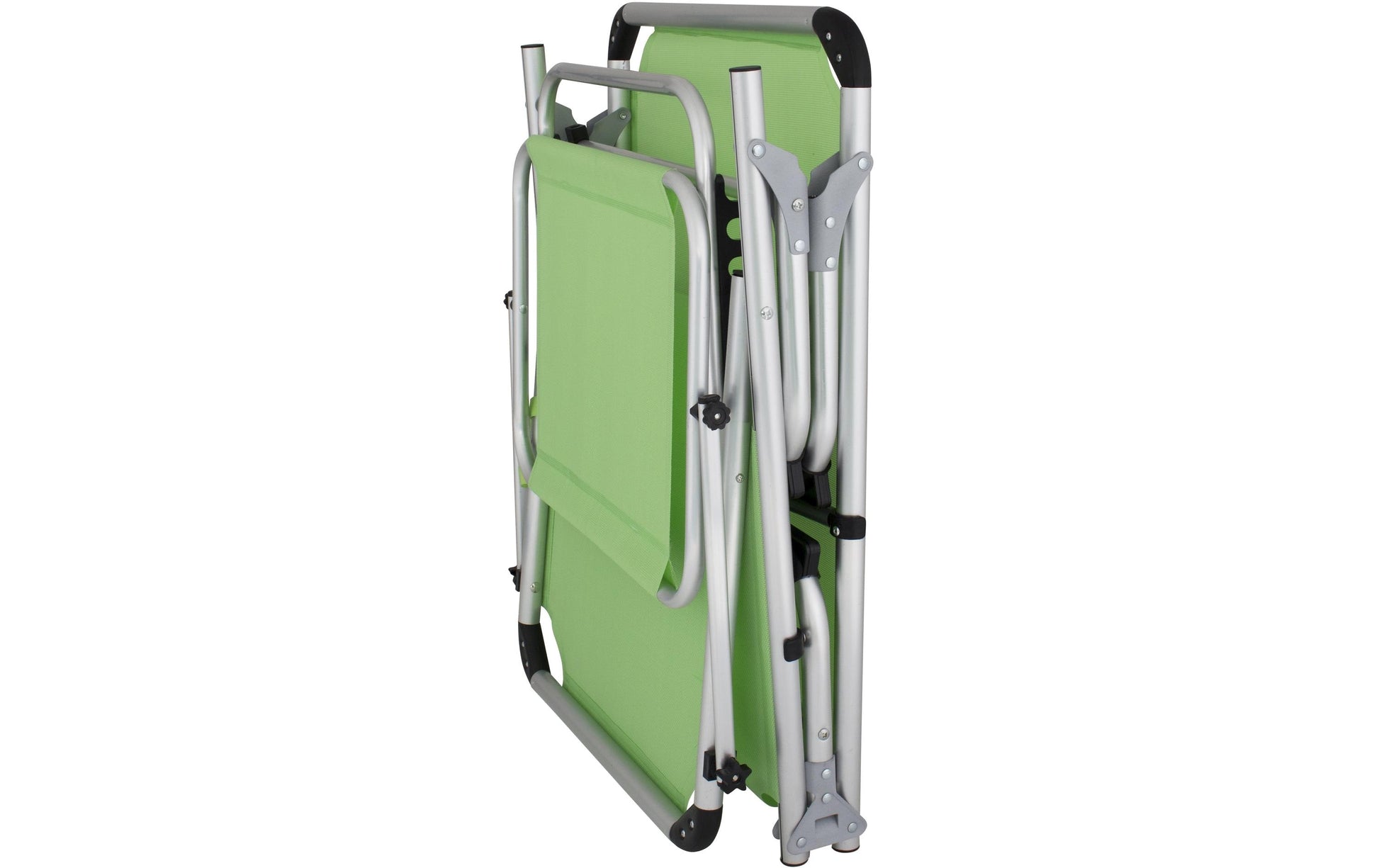 Eurotrail Liegestuhl Pebble Beach, 188 × 57 × 30 cm, 120 kg – Limette, Textonile