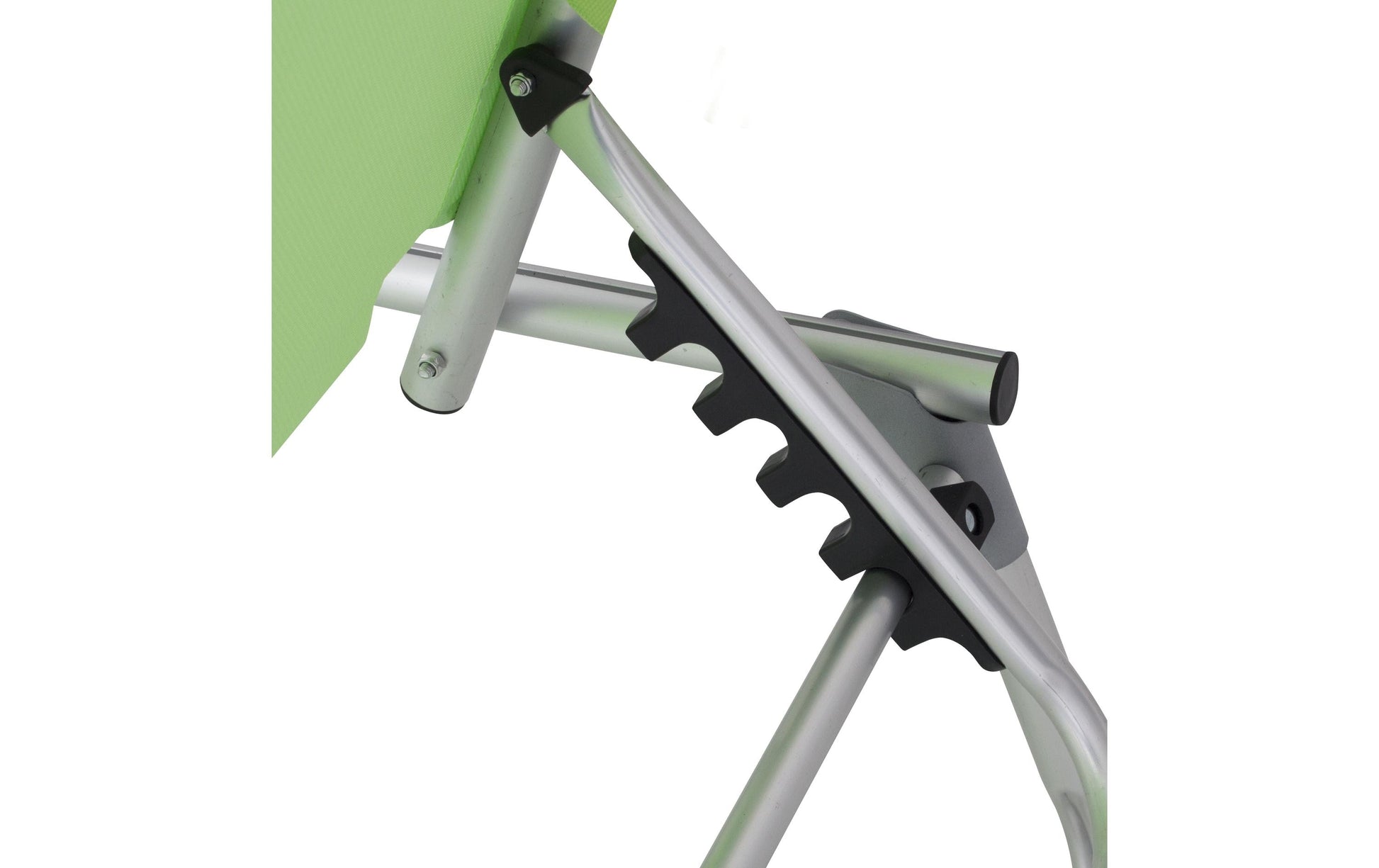Eurotrail Liegestuhl Pebble Beach, 188 × 57 × 30 cm, 120 kg – Limette, Textonile