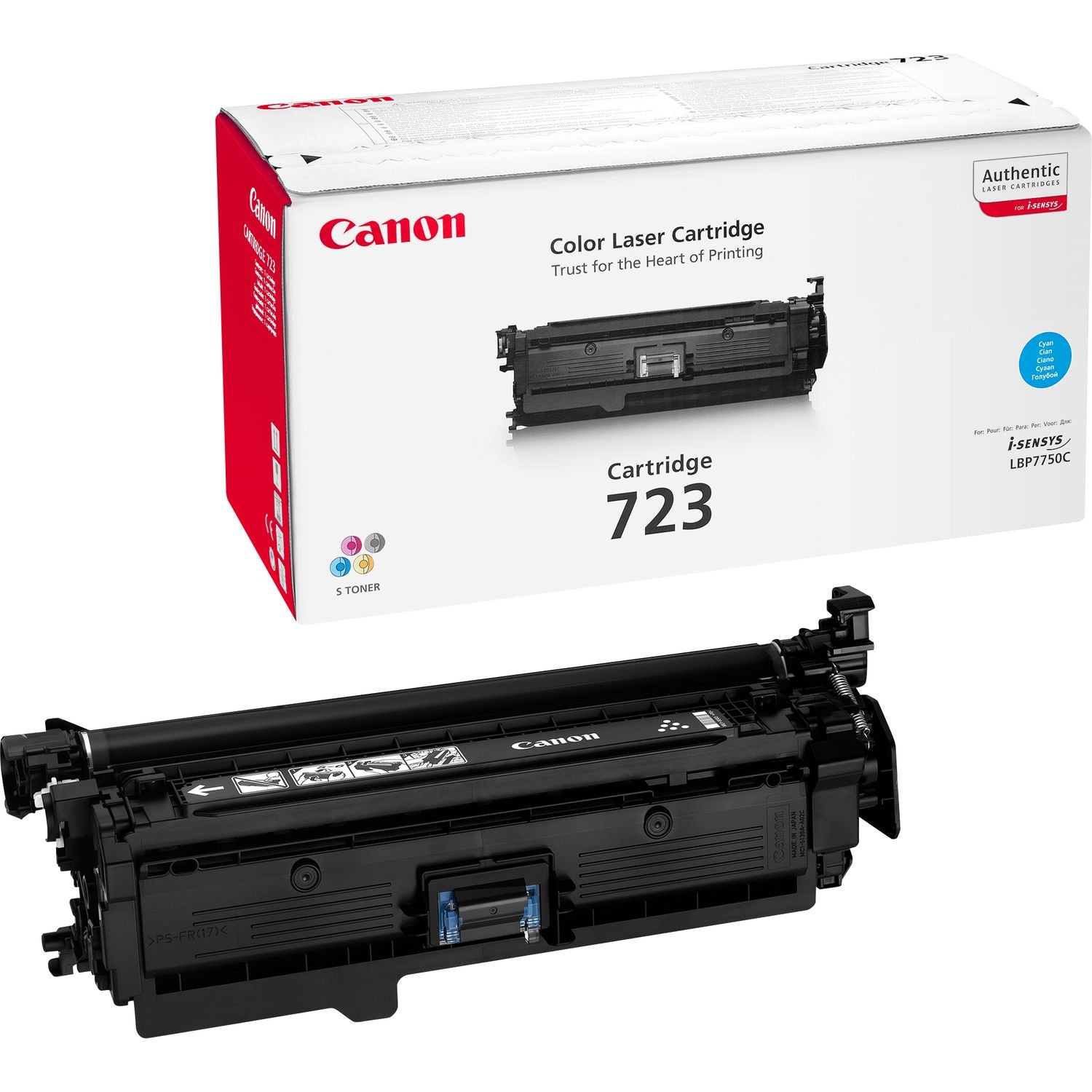 Canon Toner 723C – cyan, 8500 Seiten