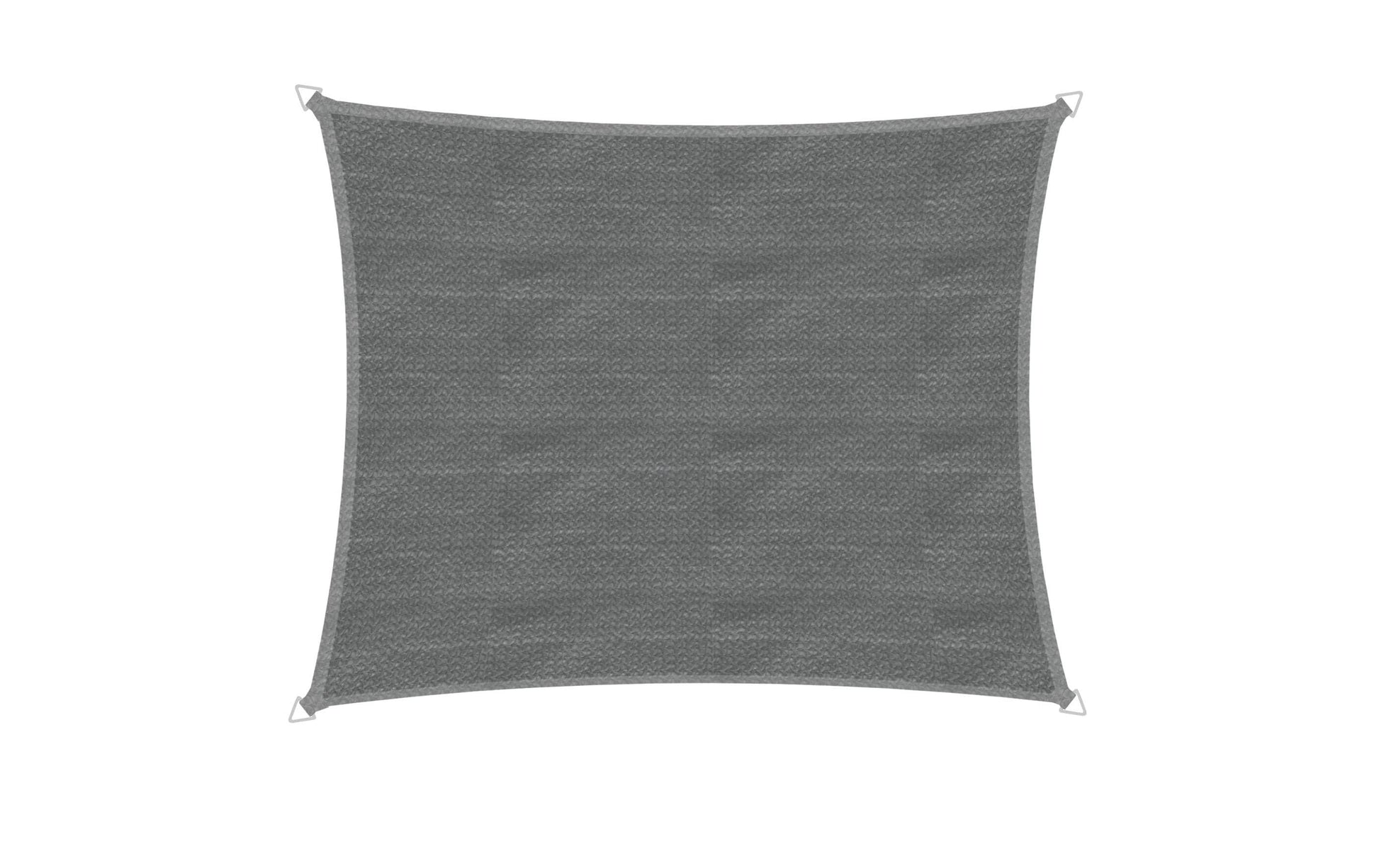 Windhager Rechteckiges Sonnensegel – 400 × 300 cm, Grau, Polyethylen (PE), 225 g/m²