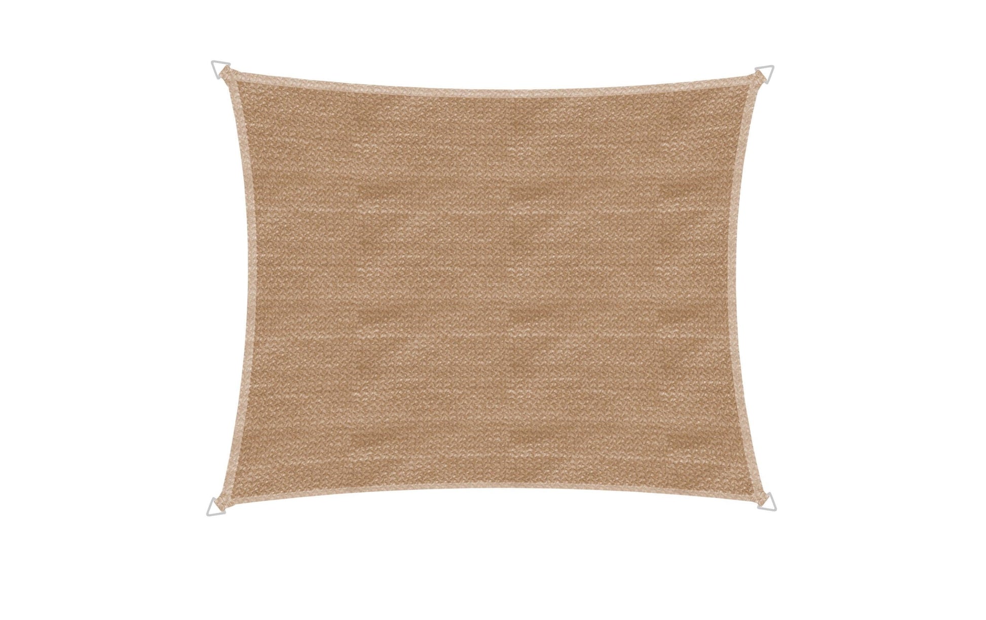 Windhager Sonnensegel – 500 × 400 cm, beige, Polyethylen (PE), 225 g/m²